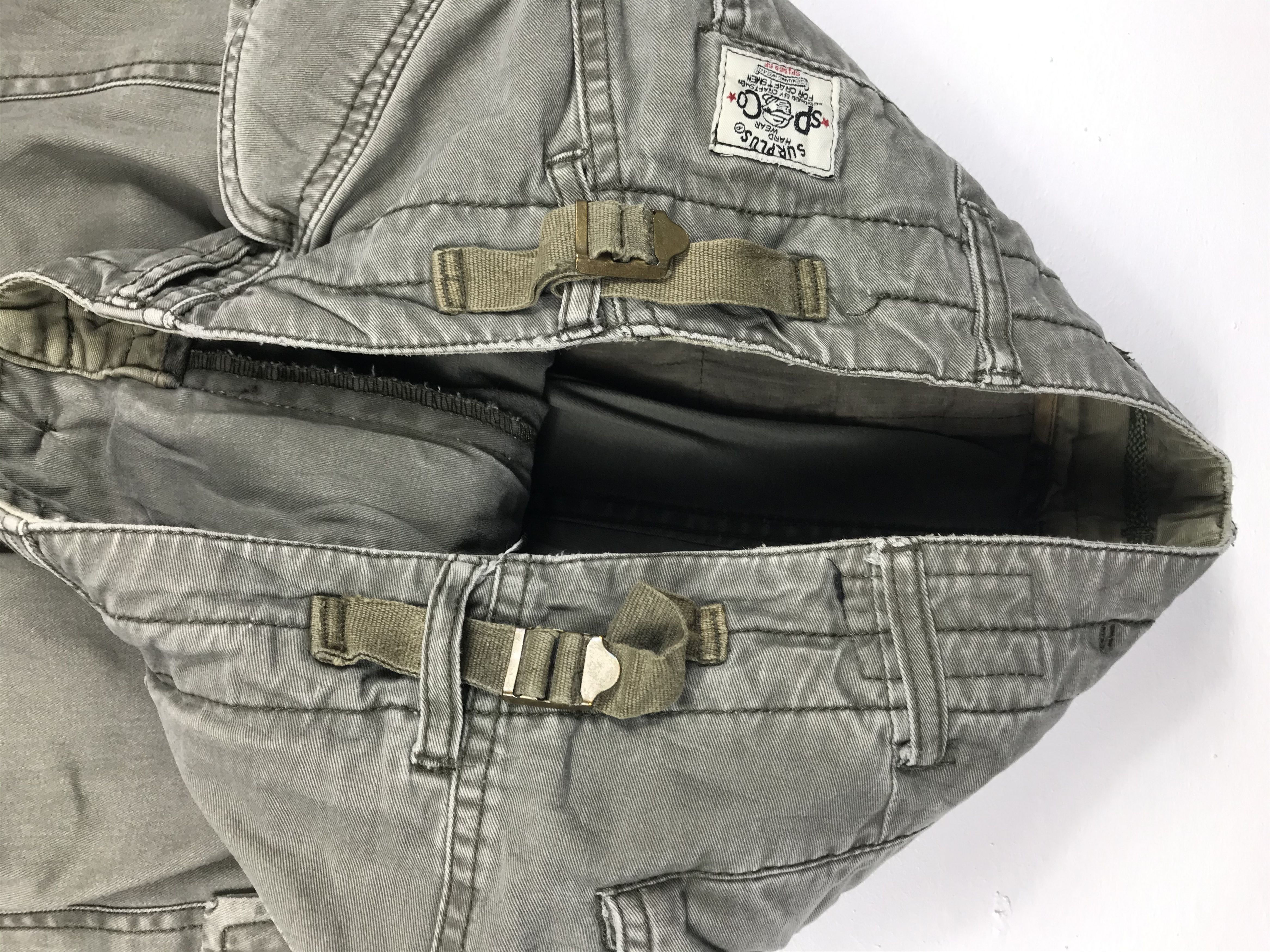 Japanese Brand Surplus Seminary Cargo Pants Designed by Craftsmen Size US 32 / EU 48 - 5 Thumbnail
