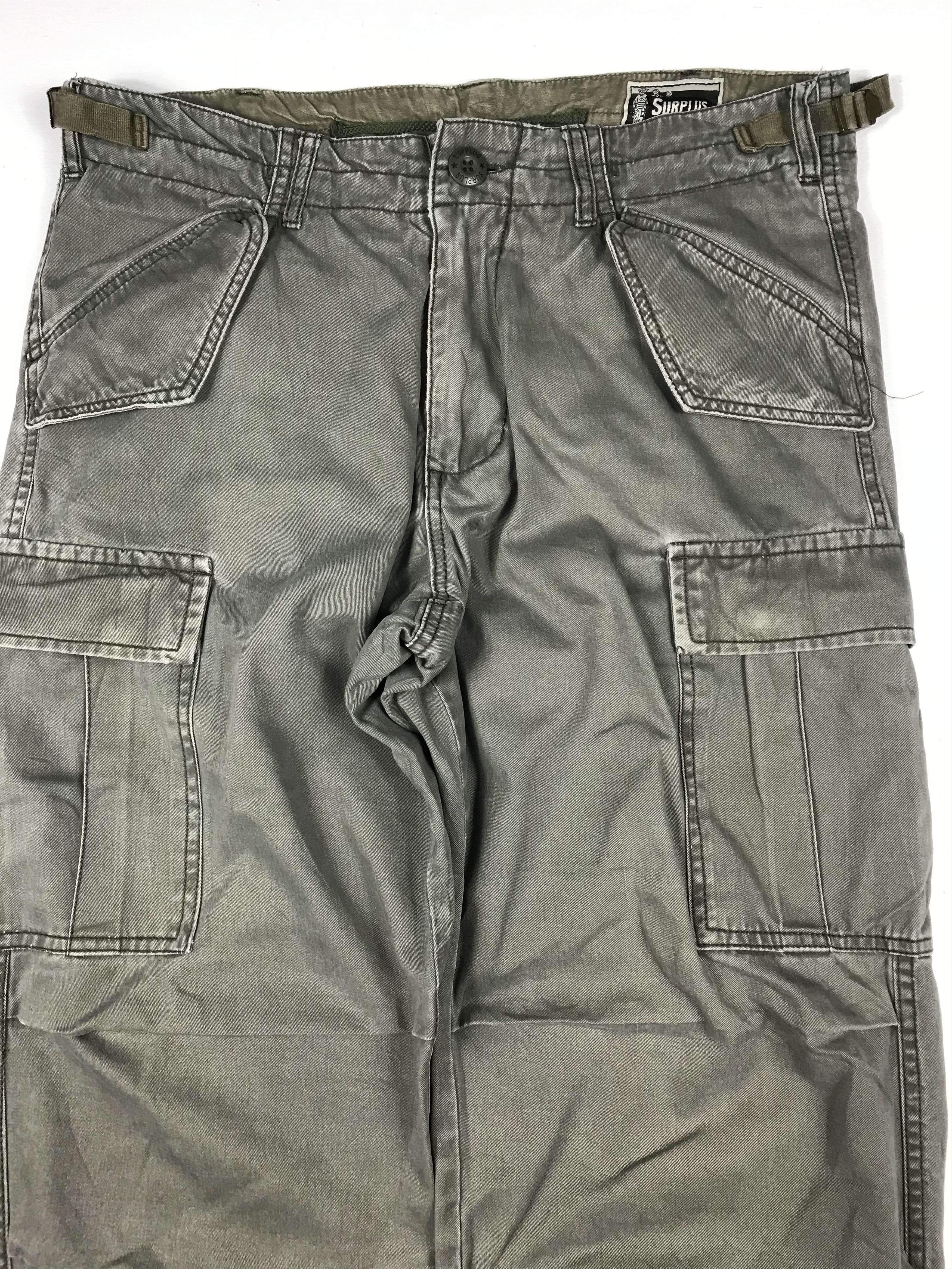 Japanese Brand Surplus Seminary Cargo Pants Designed by Craftsmen Size US 32 / EU 48 - 2 Thumbnail