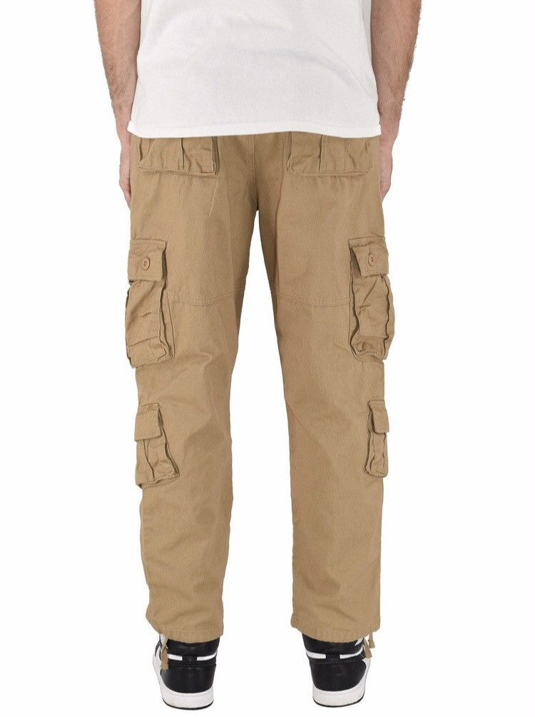 Japanese Brand 8 Pocket Cargo Pants Tan Size US 31 - 4 Thumbnail