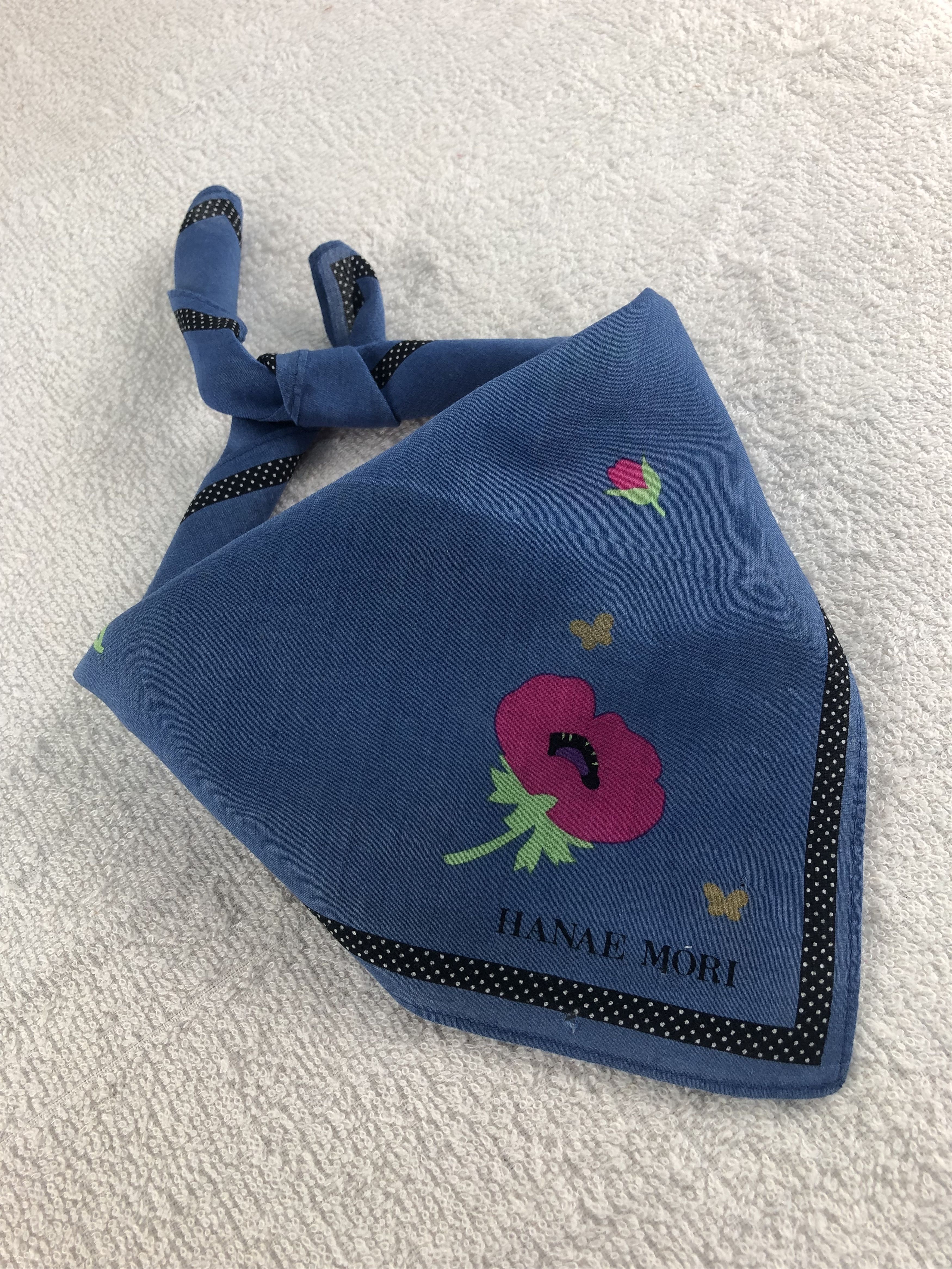Hanae Mori Hanae Mori Handkerchief / Bandana / Neckerchief C029 Size ONE SIZE - 2 Thumbnail