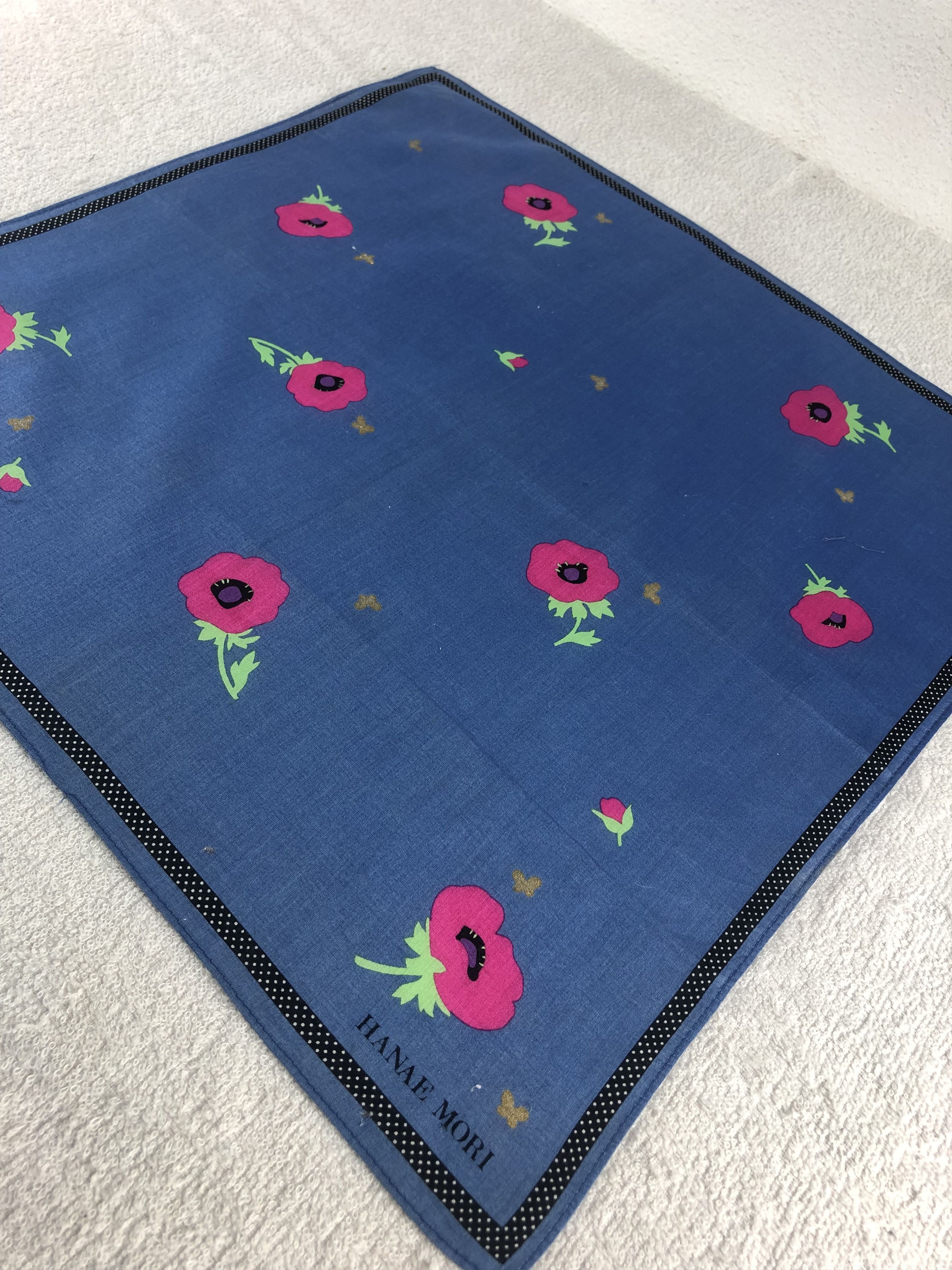 Hanae Mori Hanae Mori Handkerchief / Bandana / Neckerchief C029 Size ONE SIZE - 4 Thumbnail