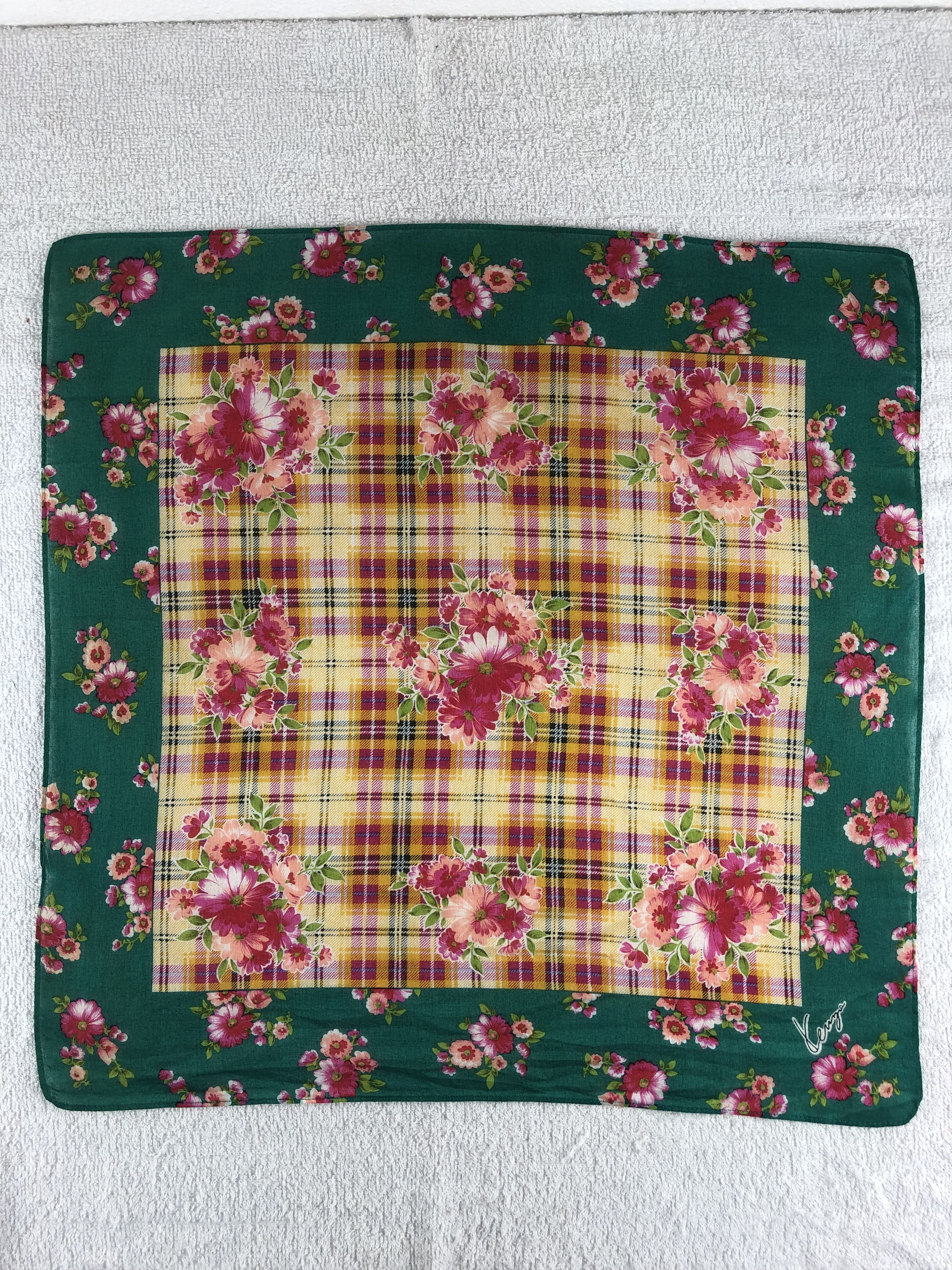 Kenzo Kenzo Handkerchief / Bandana / Neckerchief C026 Size ONE SIZE - 3 Thumbnail