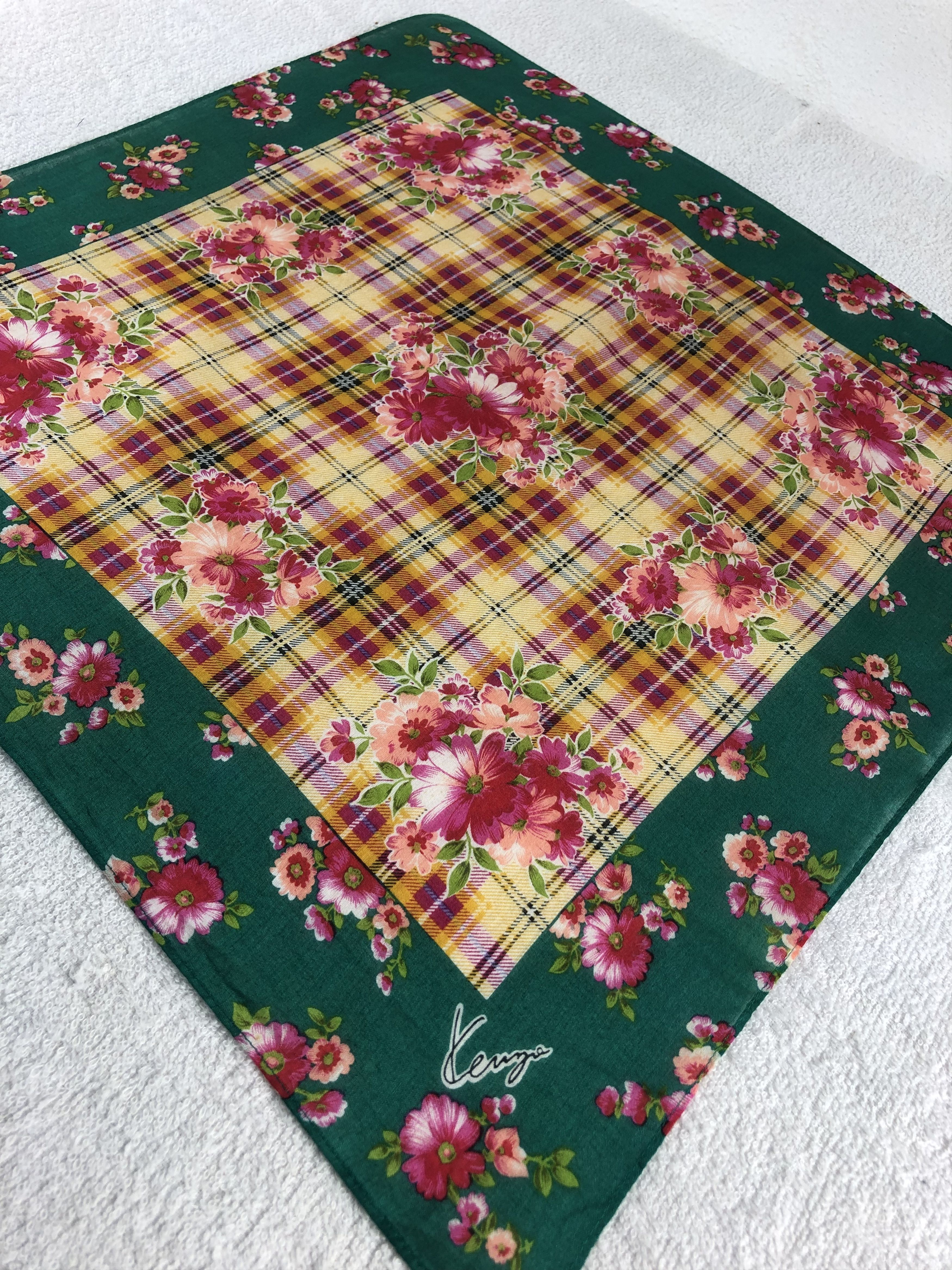 Kenzo Kenzo Handkerchief / Bandana / Neckerchief C026 Size ONE SIZE - 4 Thumbnail