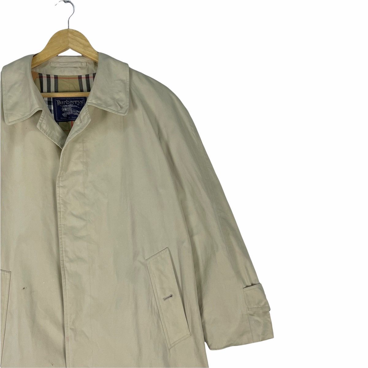 Burberry 🌟BURBERRY London Nova Check Parka Overcoat Jacket Size US M / EU 48-50 / 2 - 5 Thumbnail