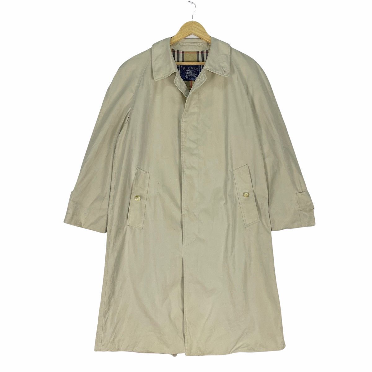 Burberry 🌟BURBERRY London Nova Check Parka Overcoat Jacket Size US M / EU 48-50 / 2 - 7 Thumbnail