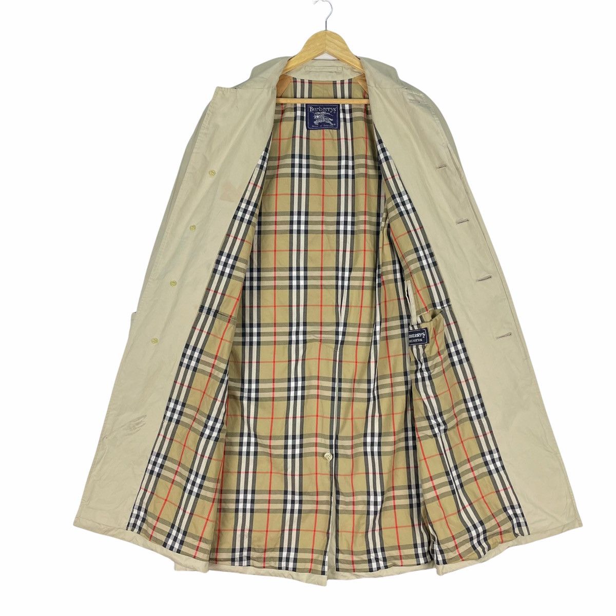 Burberry 🌟BURBERRY London Nova Check Parka Overcoat Jacket Size US M / EU 48-50 / 2 - 8 Thumbnail