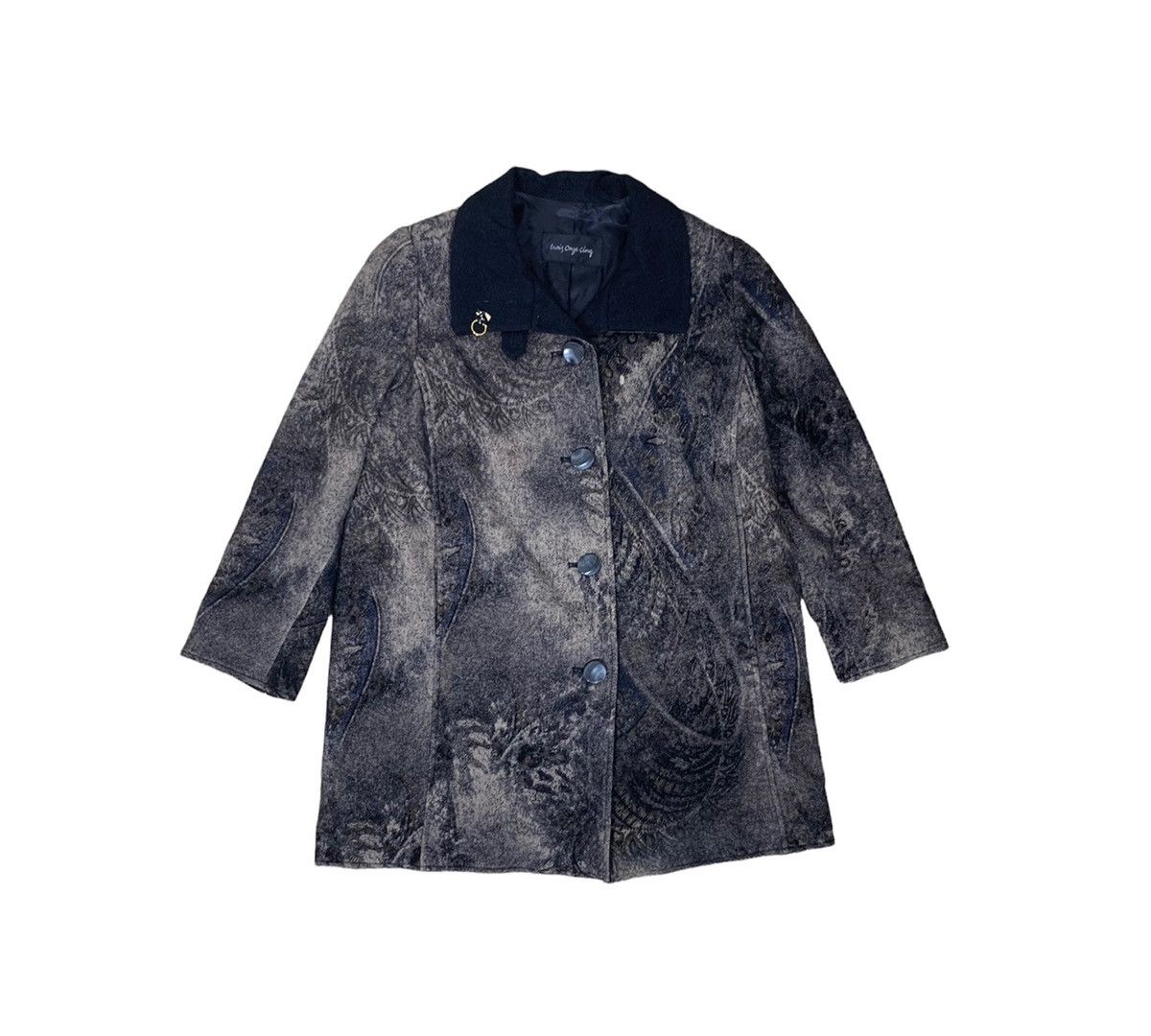 Japanese Brand Archive Japanese Designer Trois Onze Cing Long Coat Size US M / EU 48-50 / 2 - 1 Thumbnail