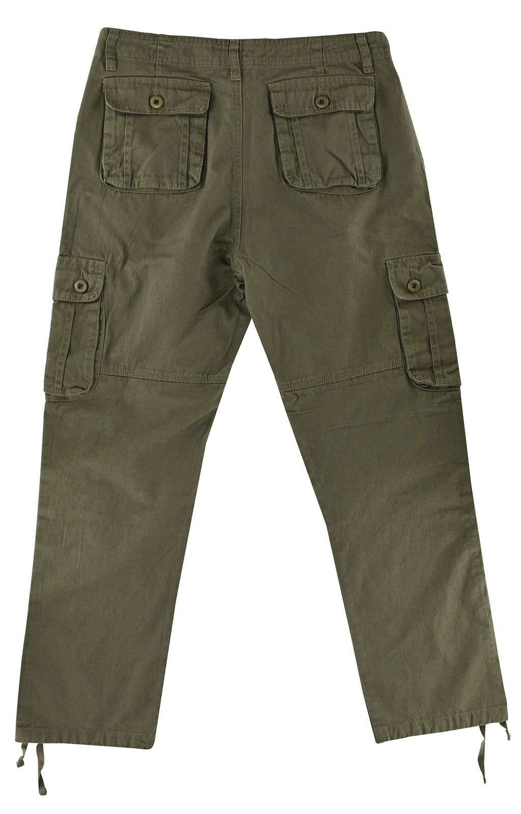 Japanese Brand 6 Pocket Cargo Pants Olive Green Size US 40 / EU 56 - 5 Thumbnail