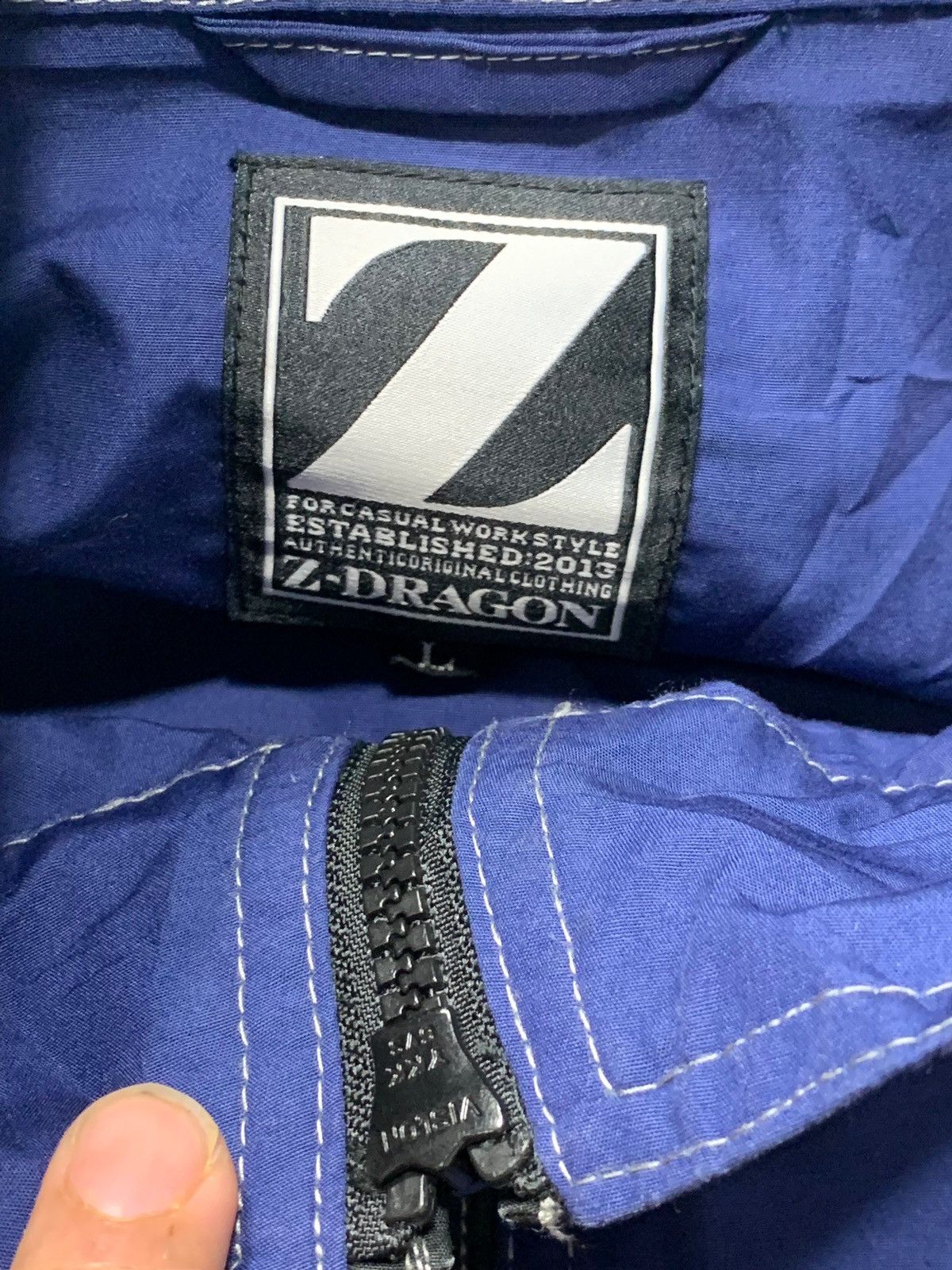 Japanese Brand Rare Japanese Brand Z Dragon Yasunaga Worker Light Jacket Size US M / EU 48-50 / 2 - 6 Thumbnail