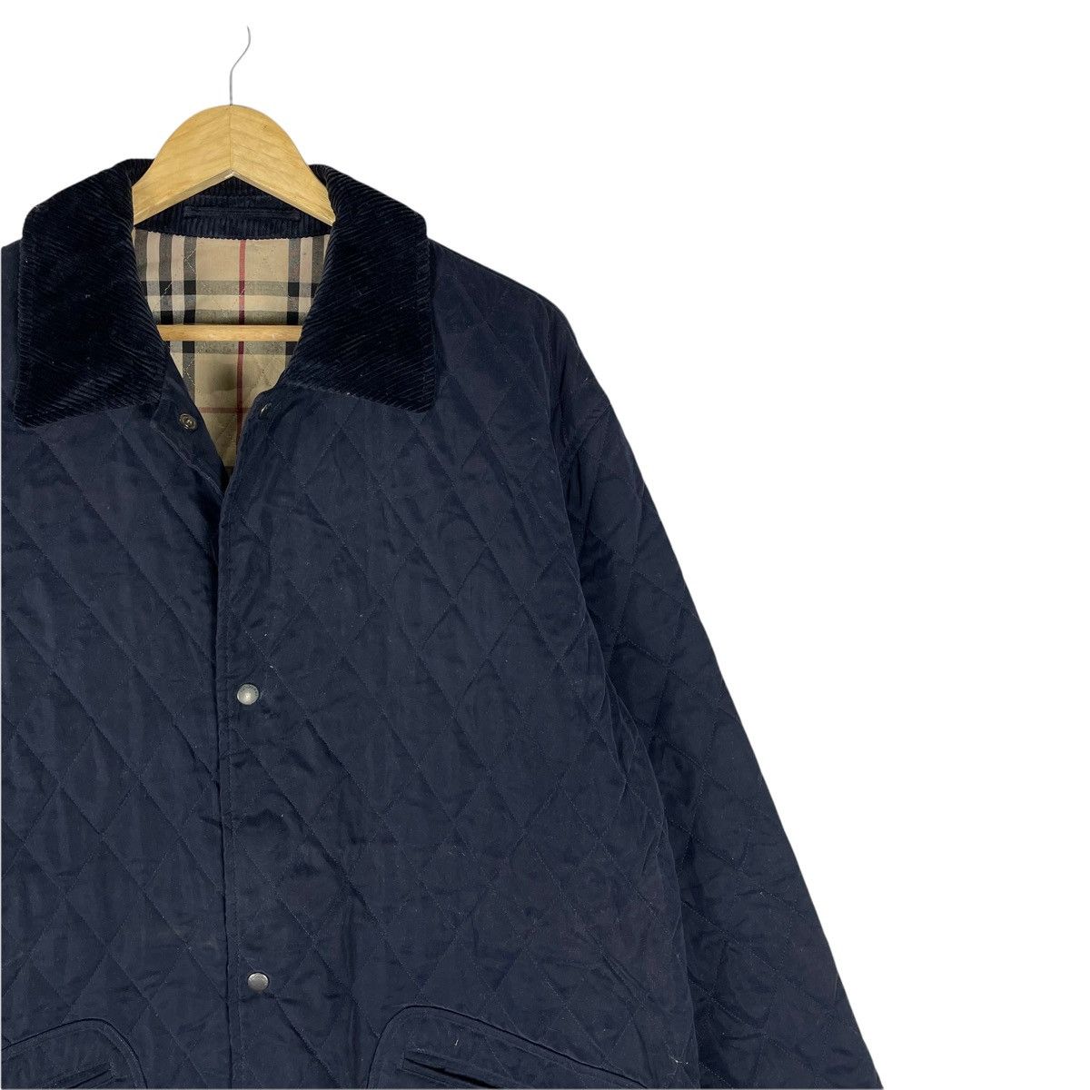 Burberry 🔥BURBERRY Quilted Nova Check Jacket Size US L / EU 52-54 / 3 - 4 Thumbnail