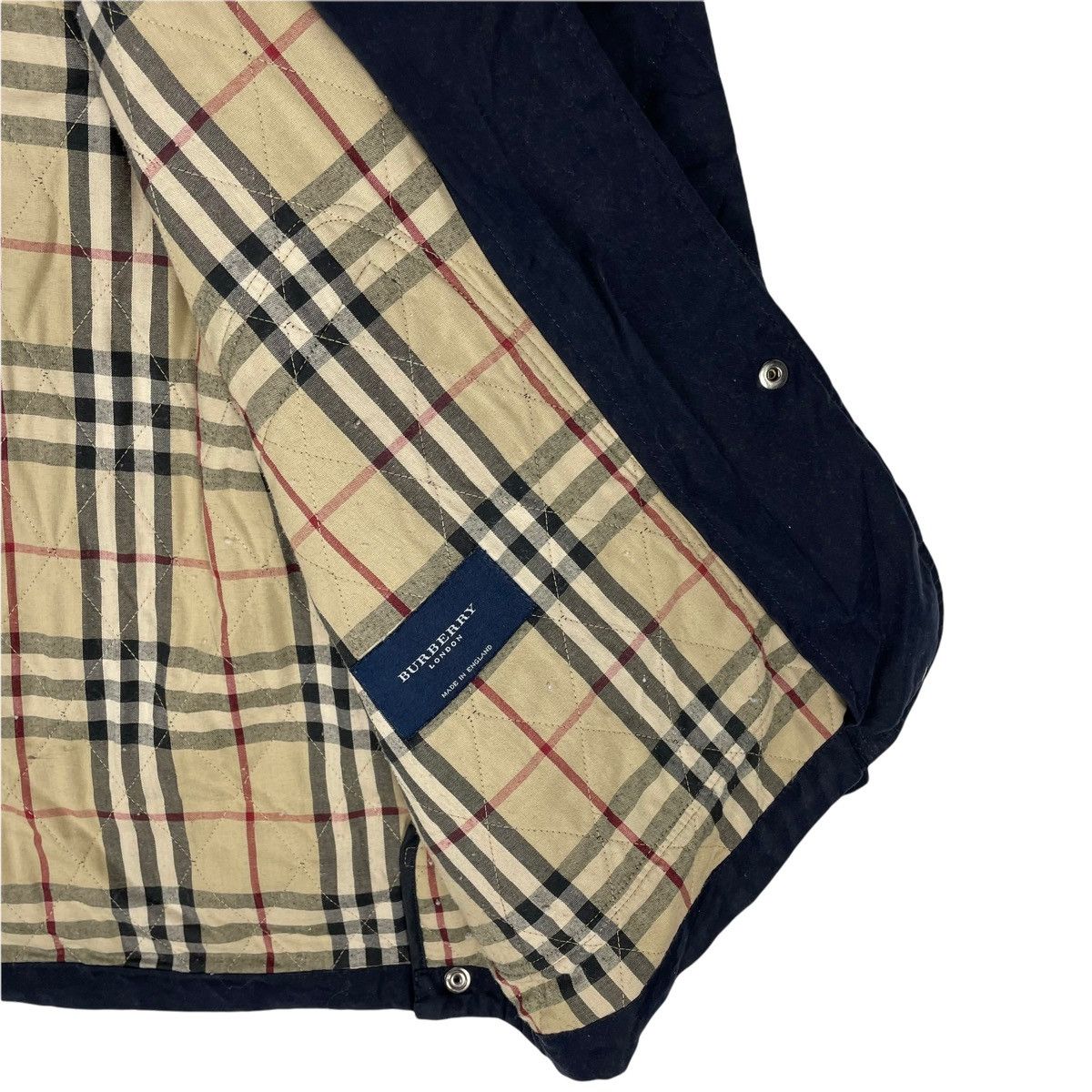 Burberry 🔥BURBERRY Quilted Nova Check Jacket Size US L / EU 52-54 / 3 - 16 Thumbnail