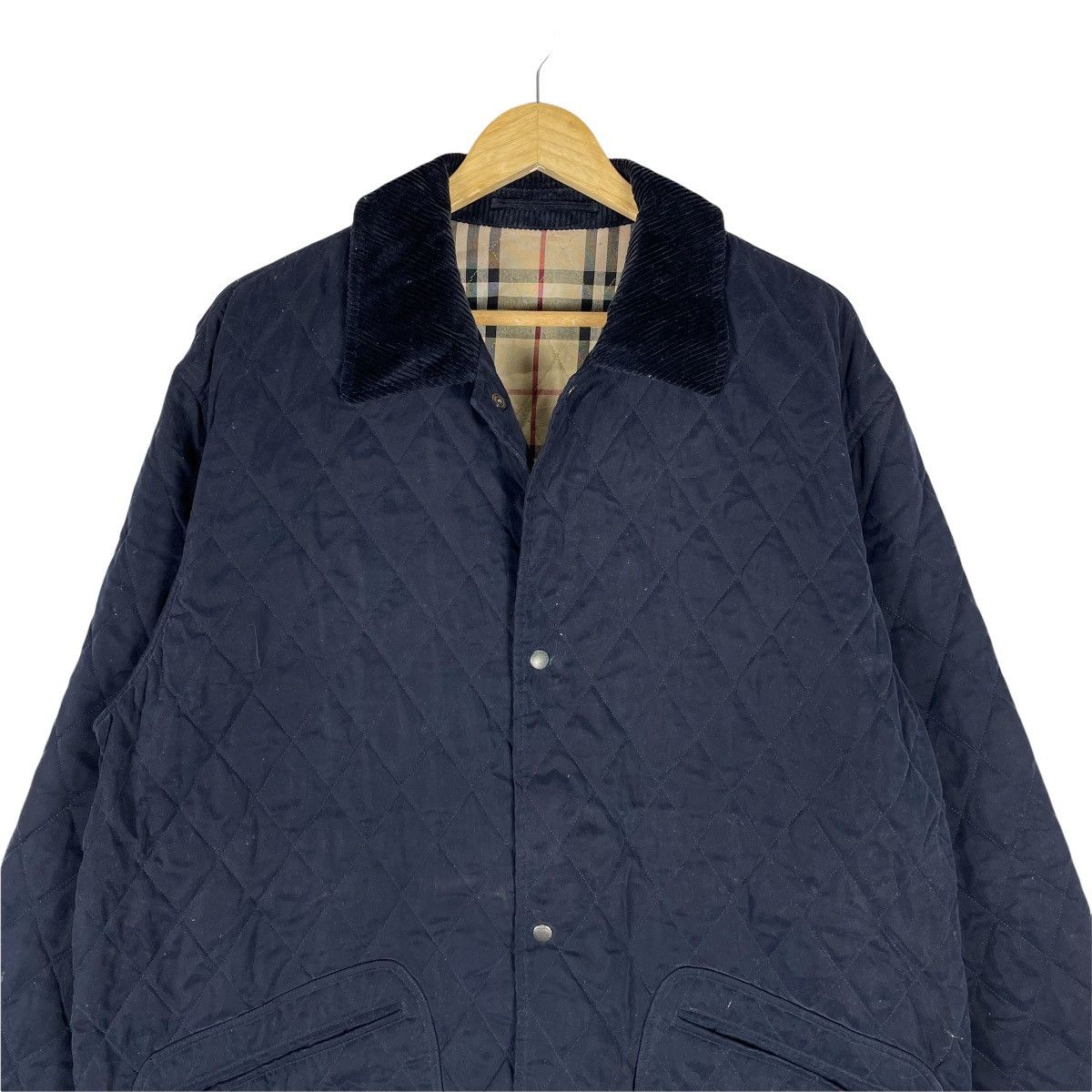 Burberry 🔥BURBERRY Quilted Nova Check Jacket Size US L / EU 52-54 / 3 - 3 Thumbnail