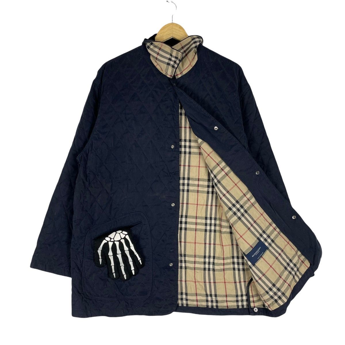 Burberry 🔥BURBERRY Quilted Nova Check Jacket Size US L / EU 52-54 / 3 - 1 Thumbnail