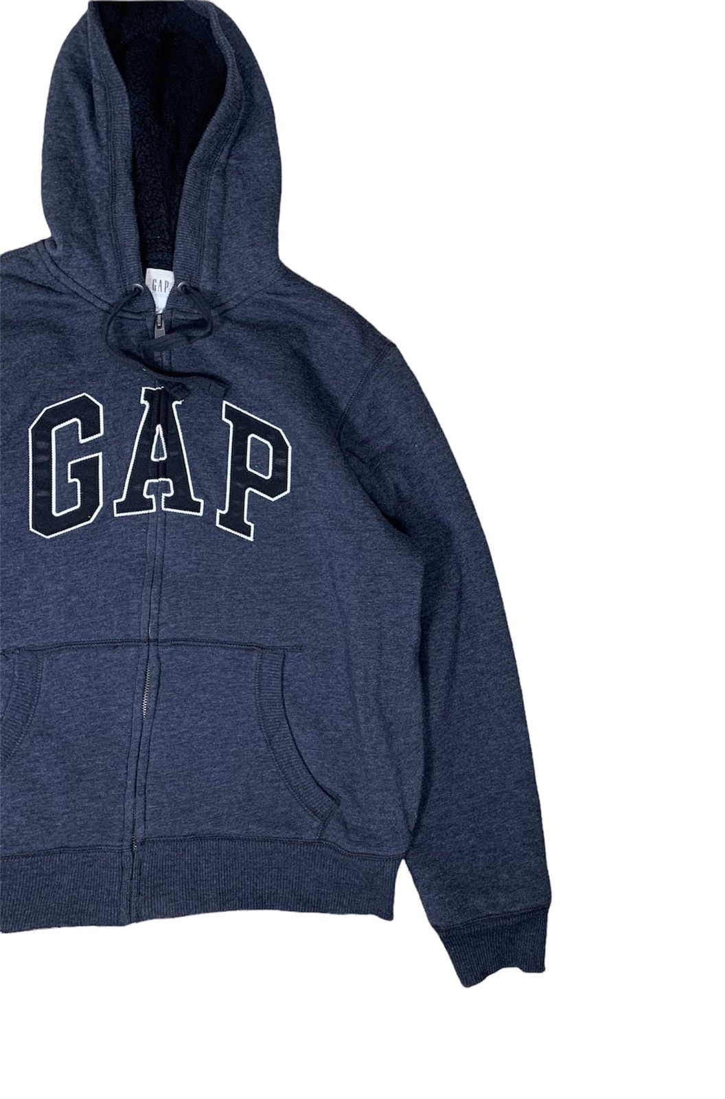 Gap Rare Gap Hoodie Embroidered Logo Fleece Inside Size US L / EU 52-54 / 3 - 3 Thumbnail