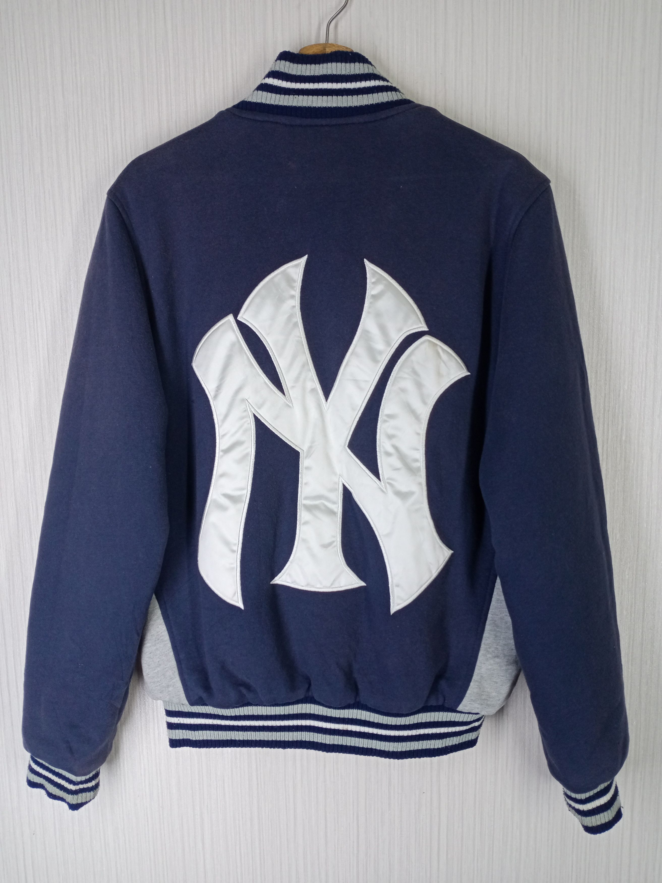 New York Yankees Vintage New York Yankees Varsity Jacket Reversible Size US M / EU 48-50 / 2 - 4 Thumbnail