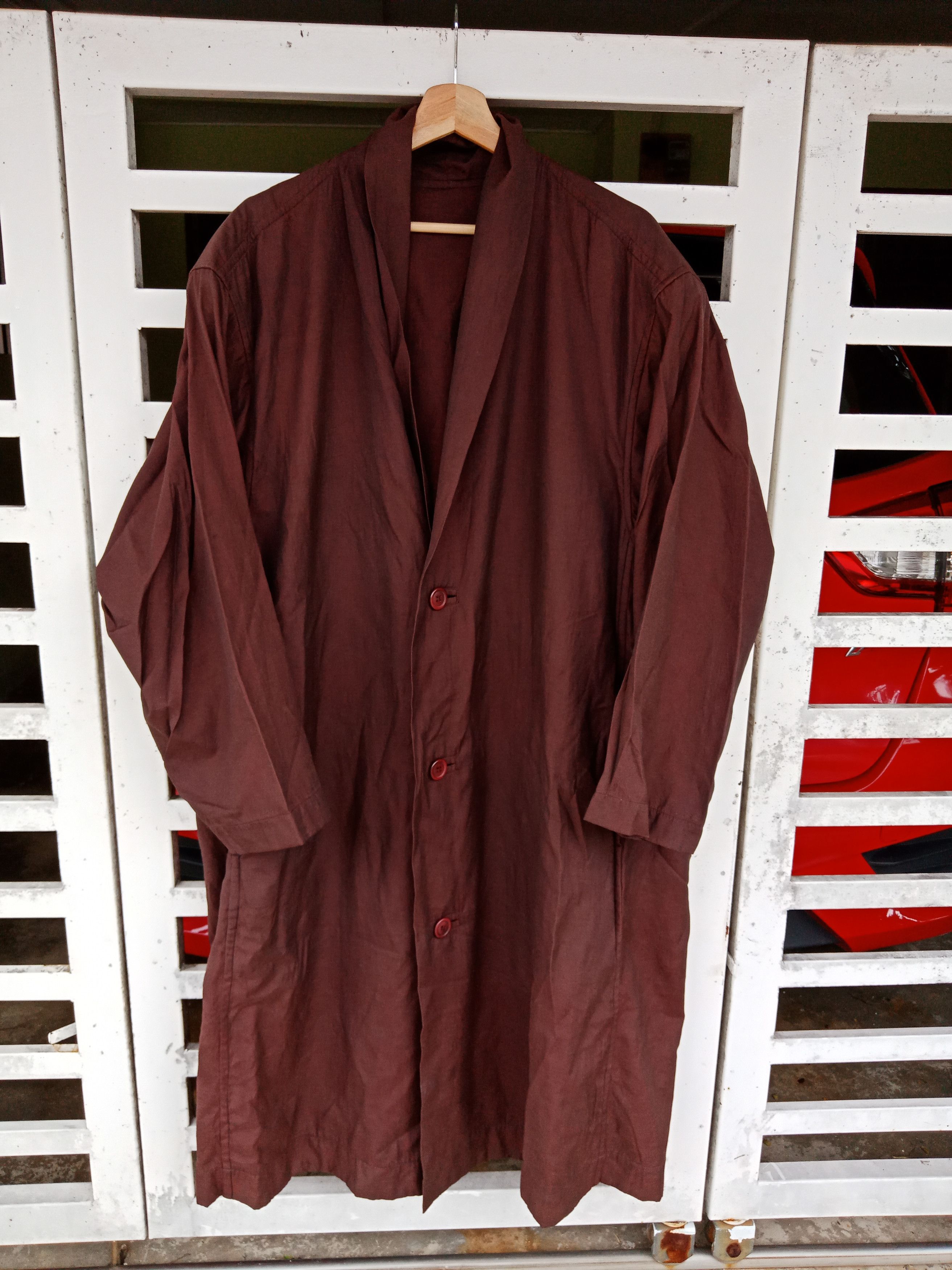 Issey Miyake Oversized Issey Miyake Men Paris New York Tokyo Long Coat Size US XXL / EU 58 / 5 - 1 Thumbnail