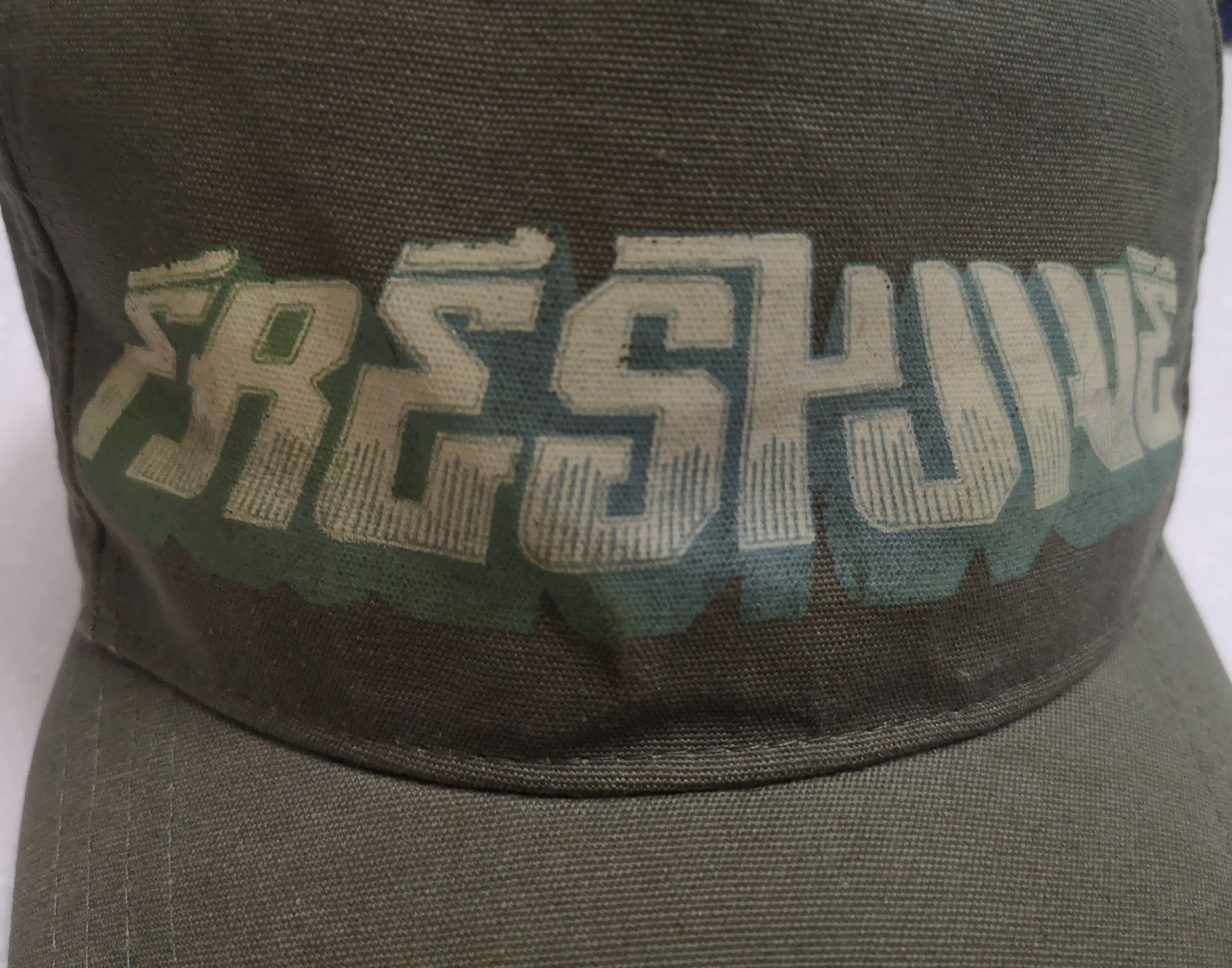 Freshjive × Hook-Ups × Vintage VINTAGE 90'S FRESHJIVE RIPPED BRIM STRAPBACK Size ONE SIZE - 9 Thumbnail