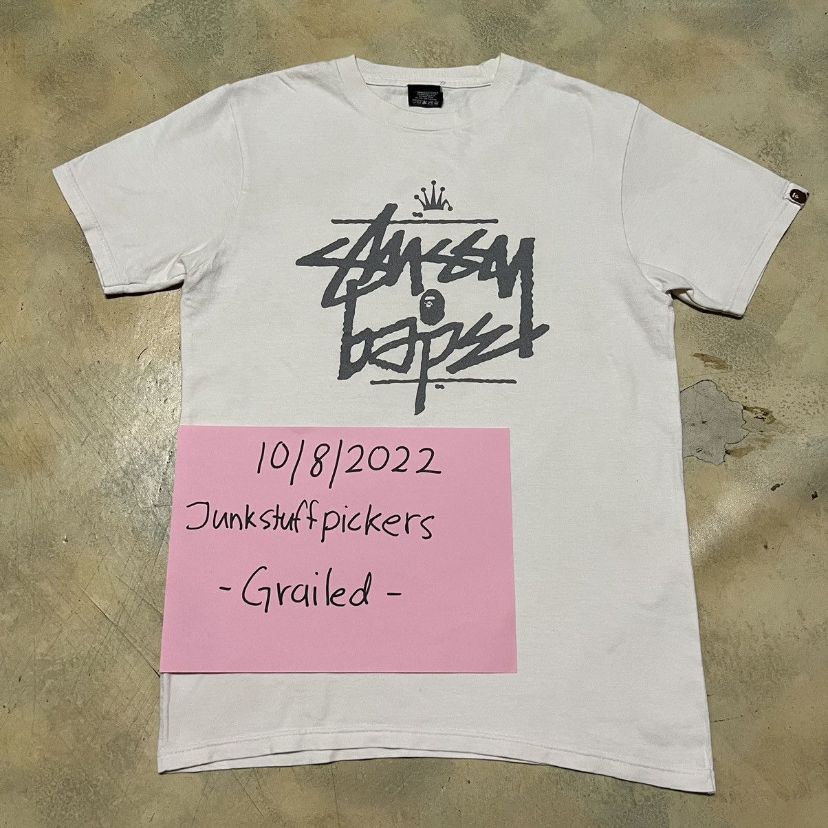 Bape × Stussy Bathing Ape X Stussy T Shirt Size US M / EU 48-50 / 2 - 2 Thumbnail