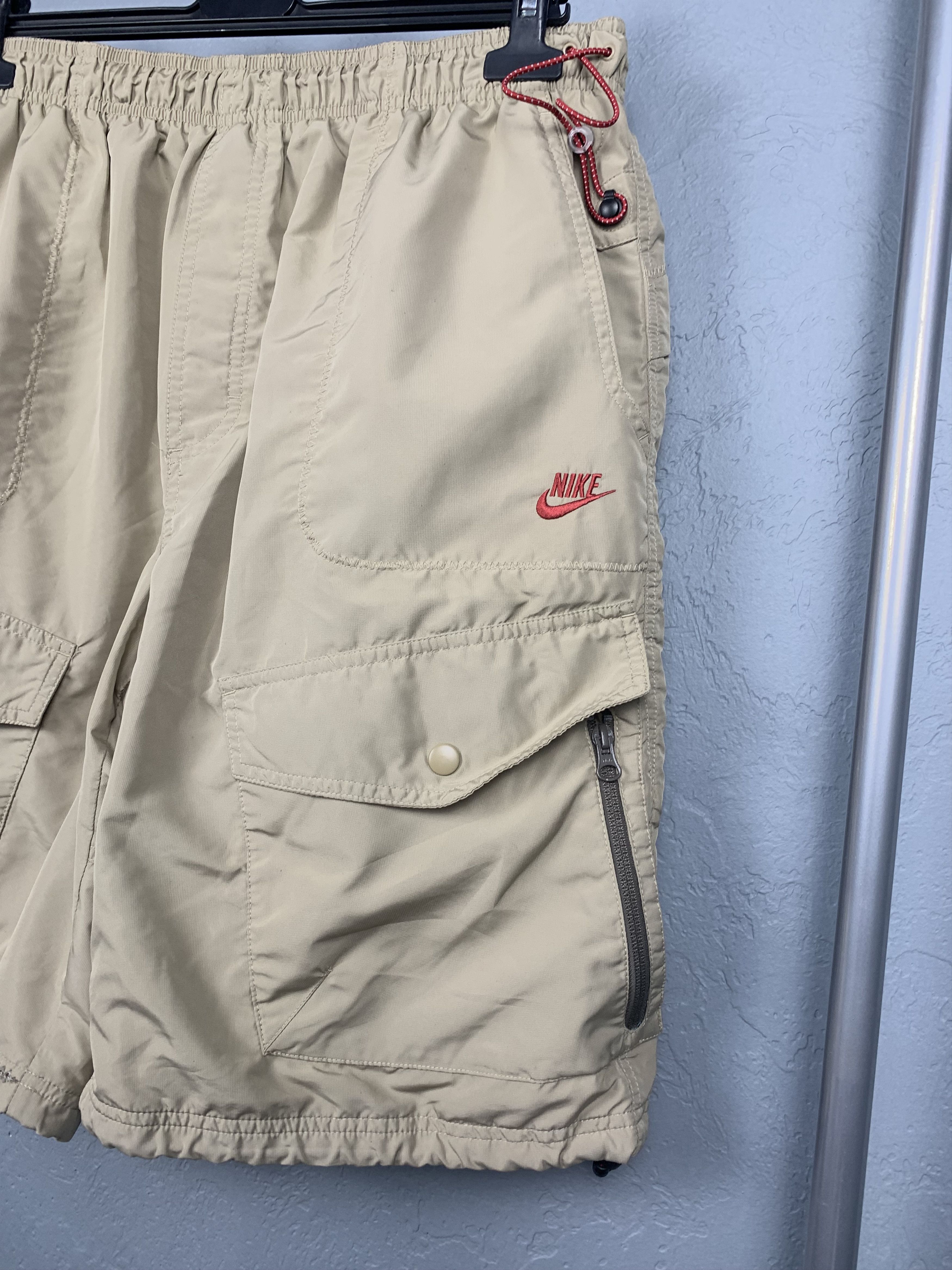 Nike Nike Vintage Mens NYLON Cargo Shorts Y2K Size US 36 / EU 52 - 2 Thumbnail