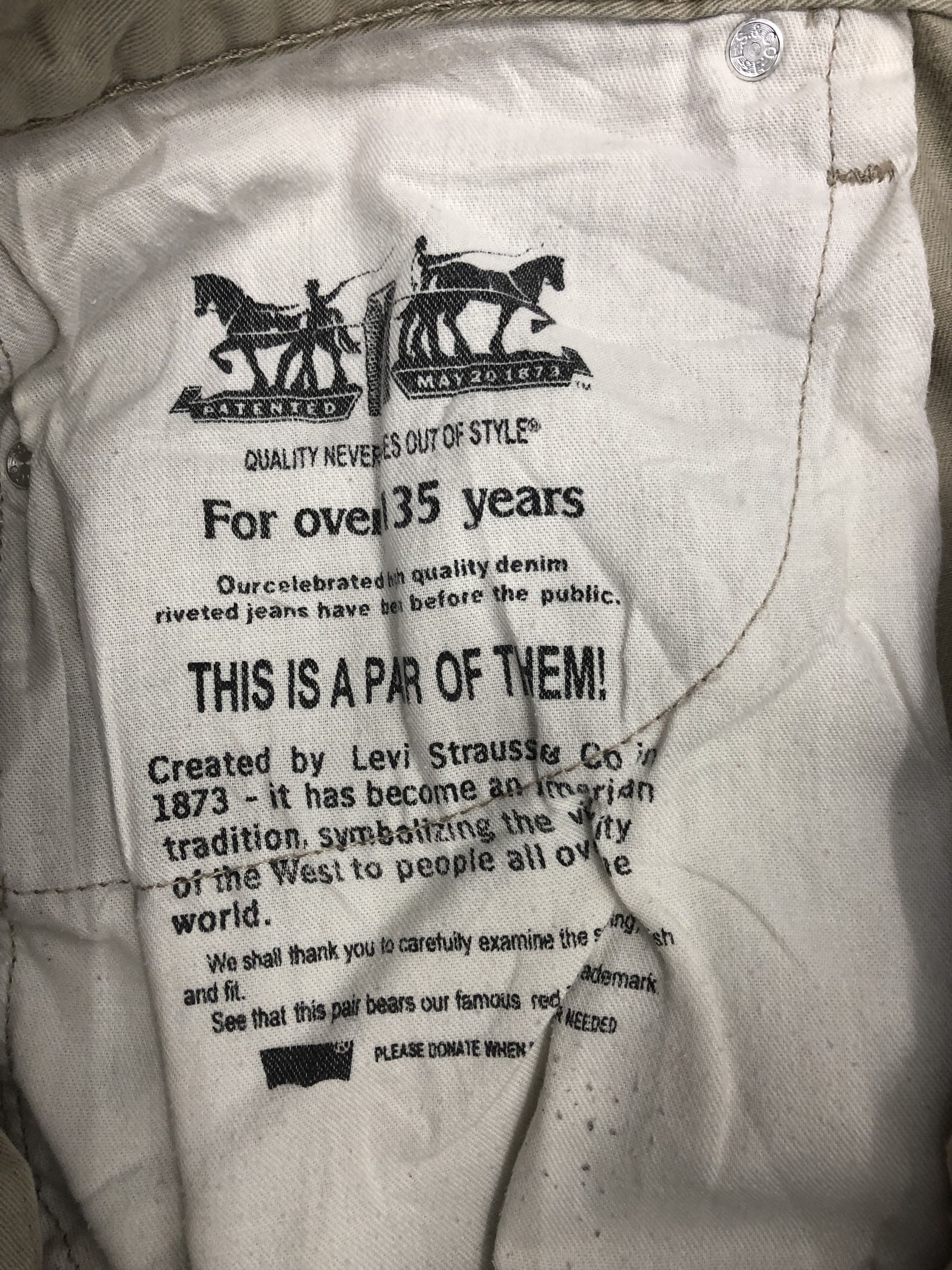 Levi's × Vintage Vintage Levis 514 Jeans DP1036 Size US 34 / EU 50 - 11 Thumbnail