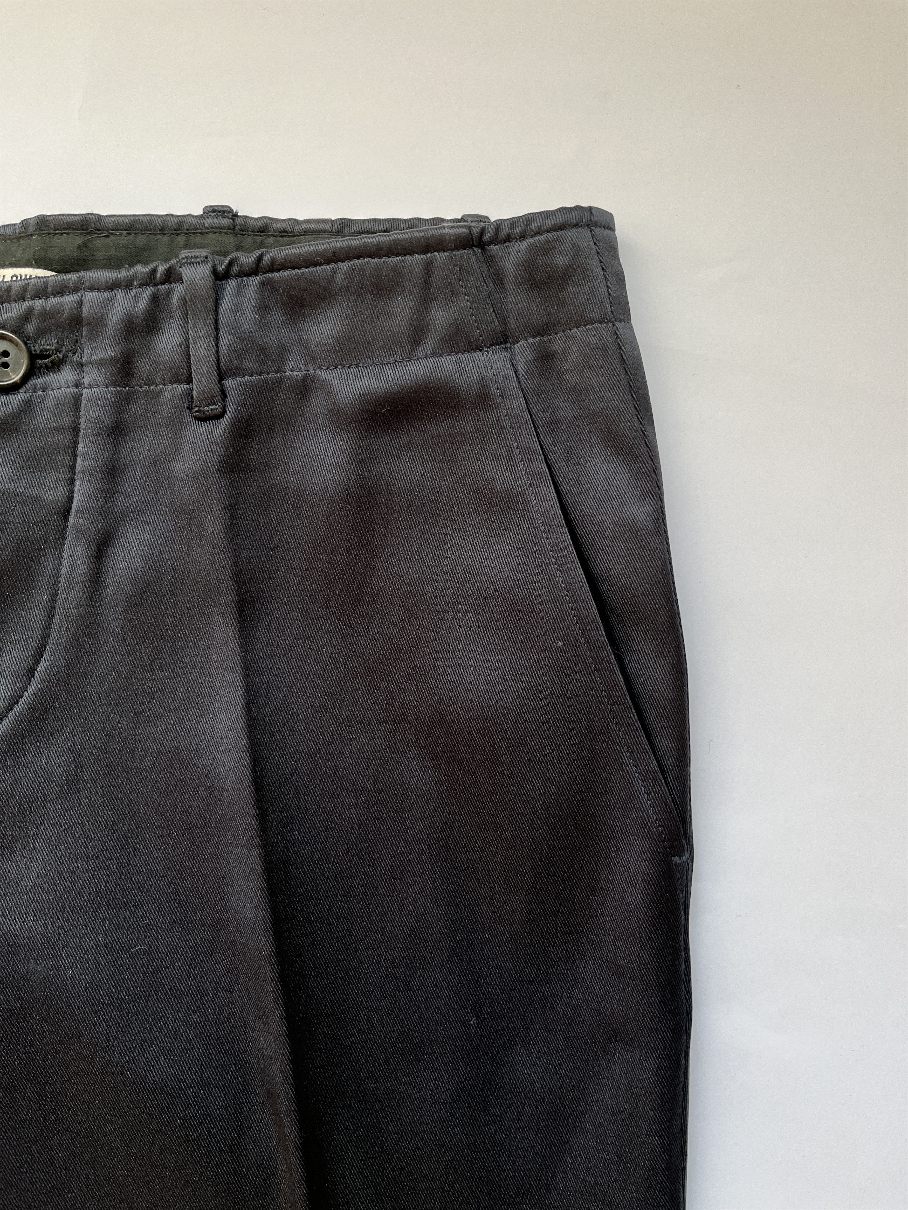 Miu Miu ⚡️QUICK SALE⚡️2006 Miu Miu Navy Satin Pants Trousers Size US 32 / EU 48 - 3 Thumbnail