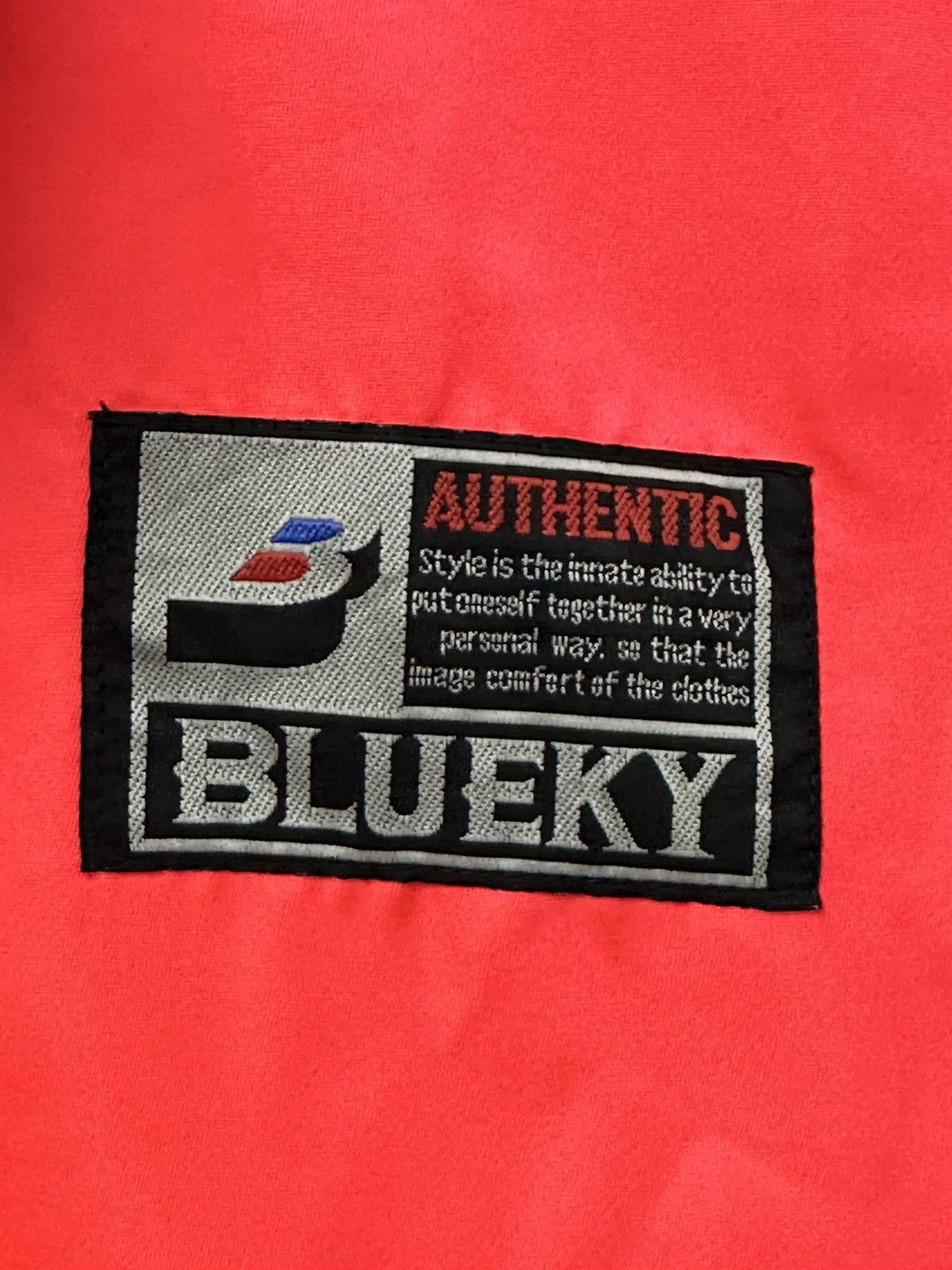 Japanese Brand × Vintage Vintage Blueky Black Wave Hawaiian Big Logo Zipper Jacket Size US M / EU 48-50 / 2 - 5 Thumbnail