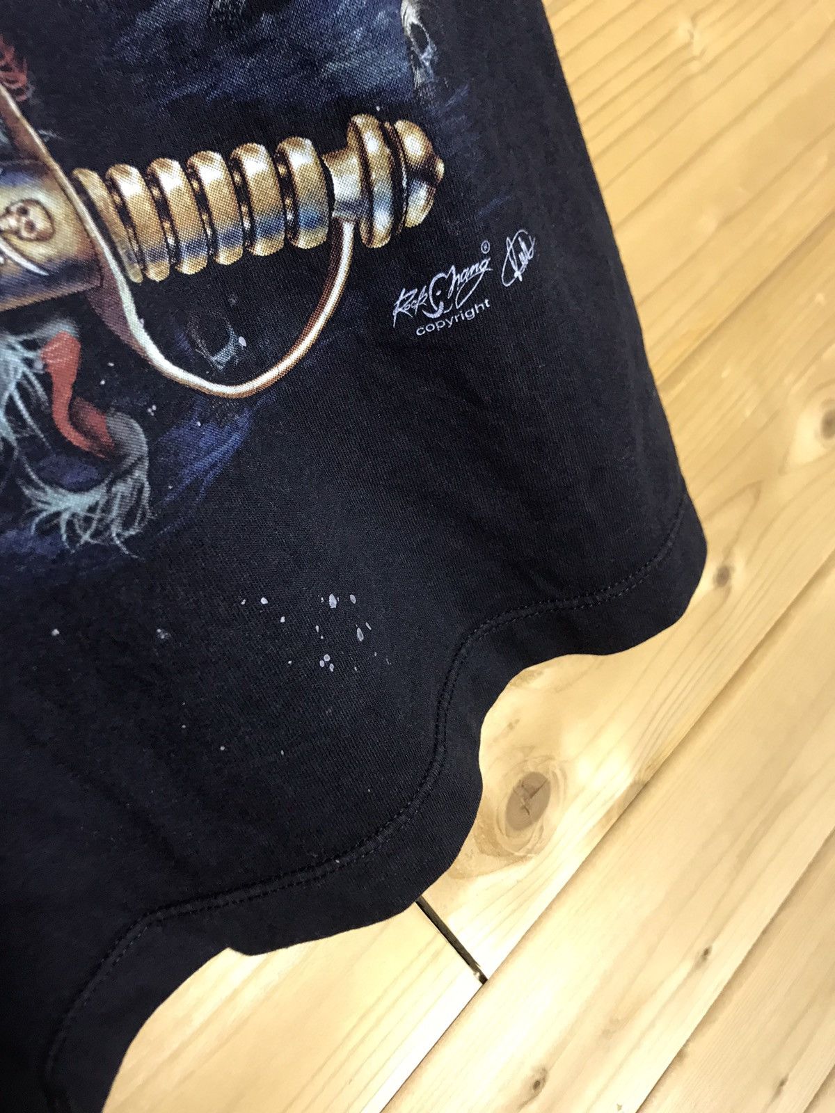 Vintage Vintage Skull pirate t-shirt Size US M / EU 48-50 / 2 - 10 Thumbnail