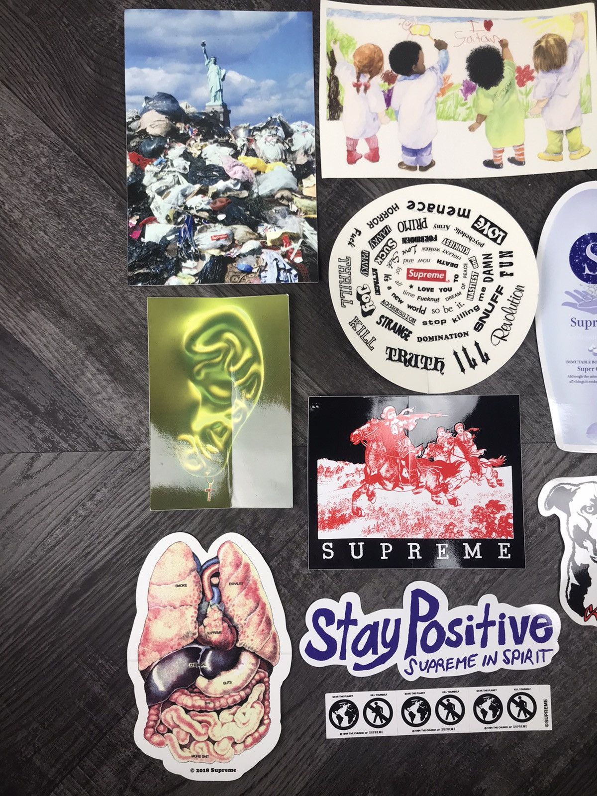 Supreme 10x Supreme Stickers Lot Size ONE SIZE - 2 Thumbnail
