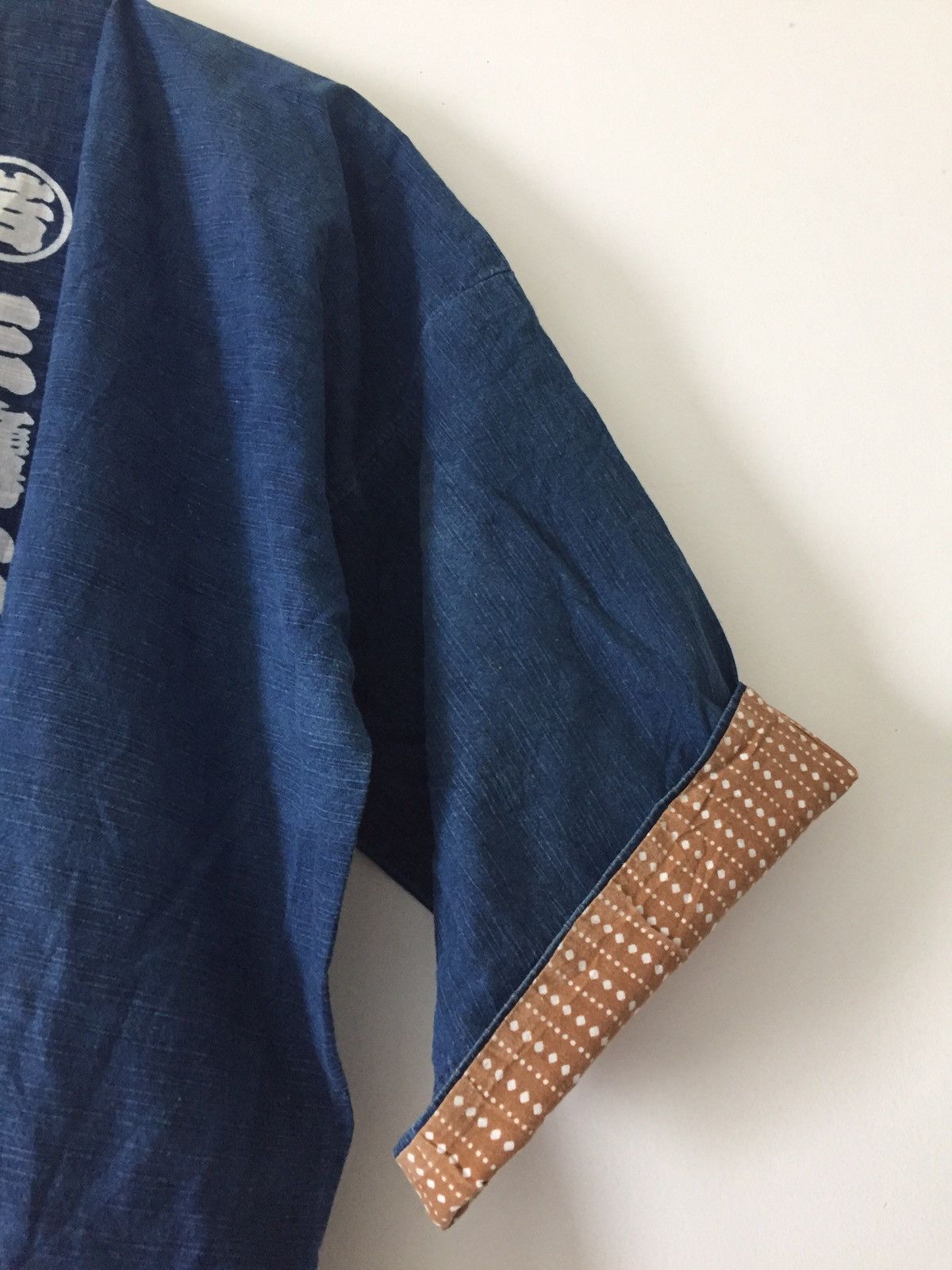 Indigo × Japanese Brand Rare indigo Shi-Jing Oversize kimono Jacket Japannese Brand Size US L / EU 52-54 / 3 - 9 Thumbnail