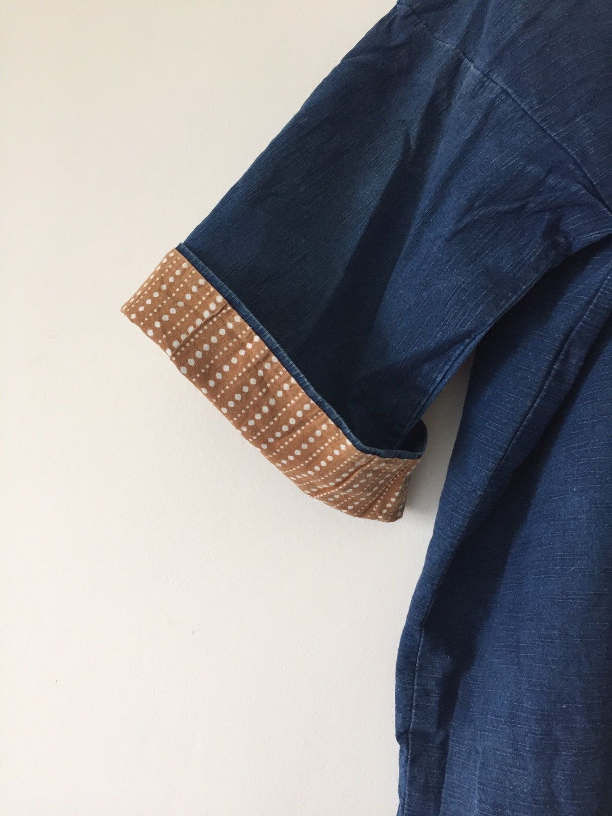 Indigo × Japanese Brand Rare indigo Shi-Jing Oversize kimono Jacket Japannese Brand Size US L / EU 52-54 / 3 - 11 Thumbnail