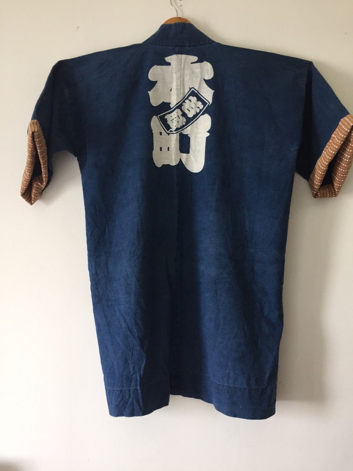 Indigo × Japanese Brand Rare indigo Shi-Jing Oversize kimono Jacket Japannese Brand Size US L / EU 52-54 / 3 - 1 Thumbnail