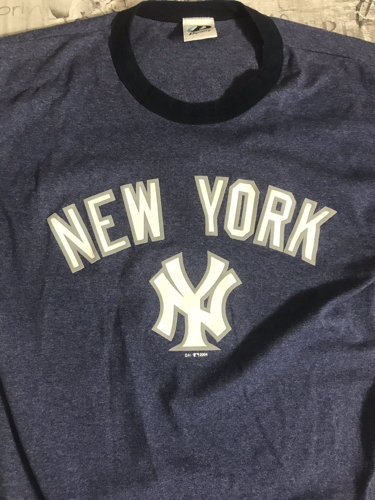 Vintage 2004 Vintage New York Yankees Dynasty t-shirt Size US M / EU 48-50 / 2 - 3 Thumbnail