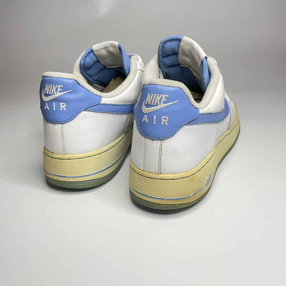 Nike 2009 Nike Air Force 1 07 “University Blue” Size US 13 / EU 46 - 5 Thumbnail