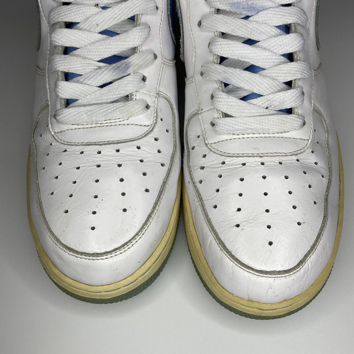 Nike 2009 Nike Air Force 1 07 “University Blue” Size US 13 / EU 46 - 7 Thumbnail