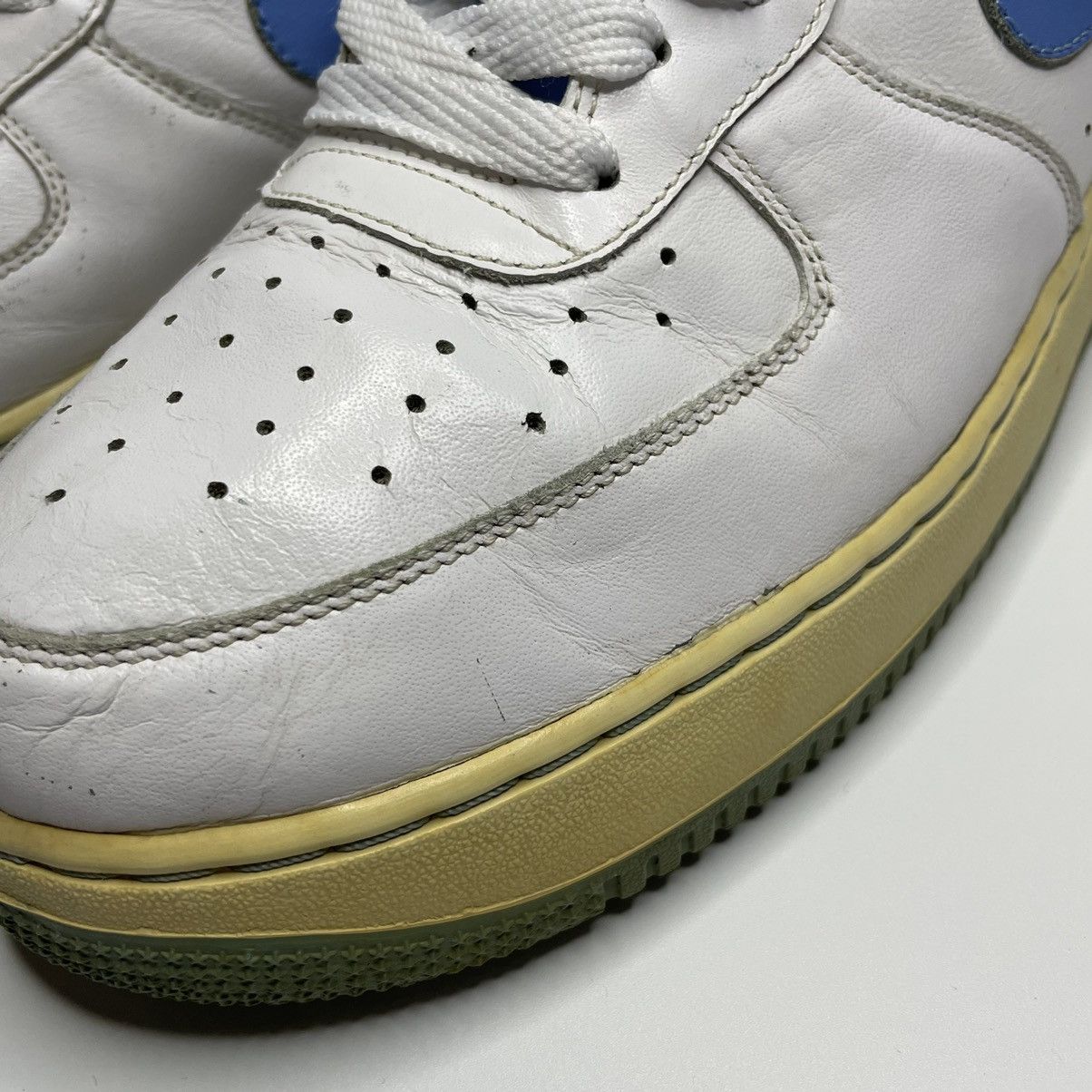 Nike 2009 Nike Air Force 1 07 “University Blue” Size US 13 / EU 46 - 11 Thumbnail