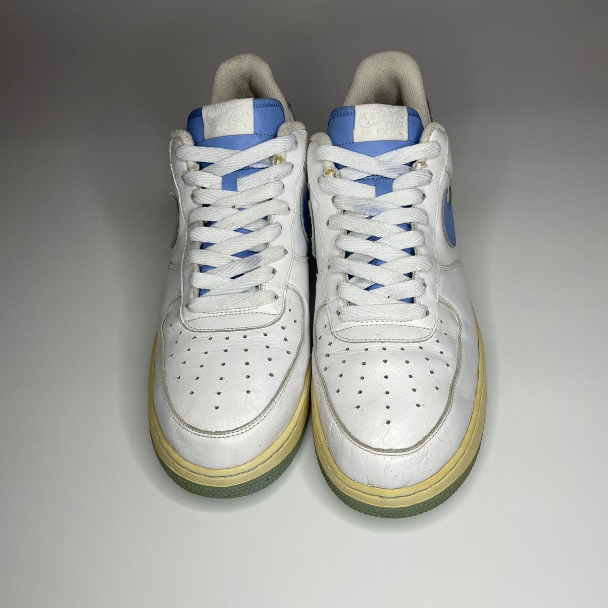Nike 2009 Nike Air Force 1 07 “University Blue” Size US 13 / EU 46 - 6 Thumbnail