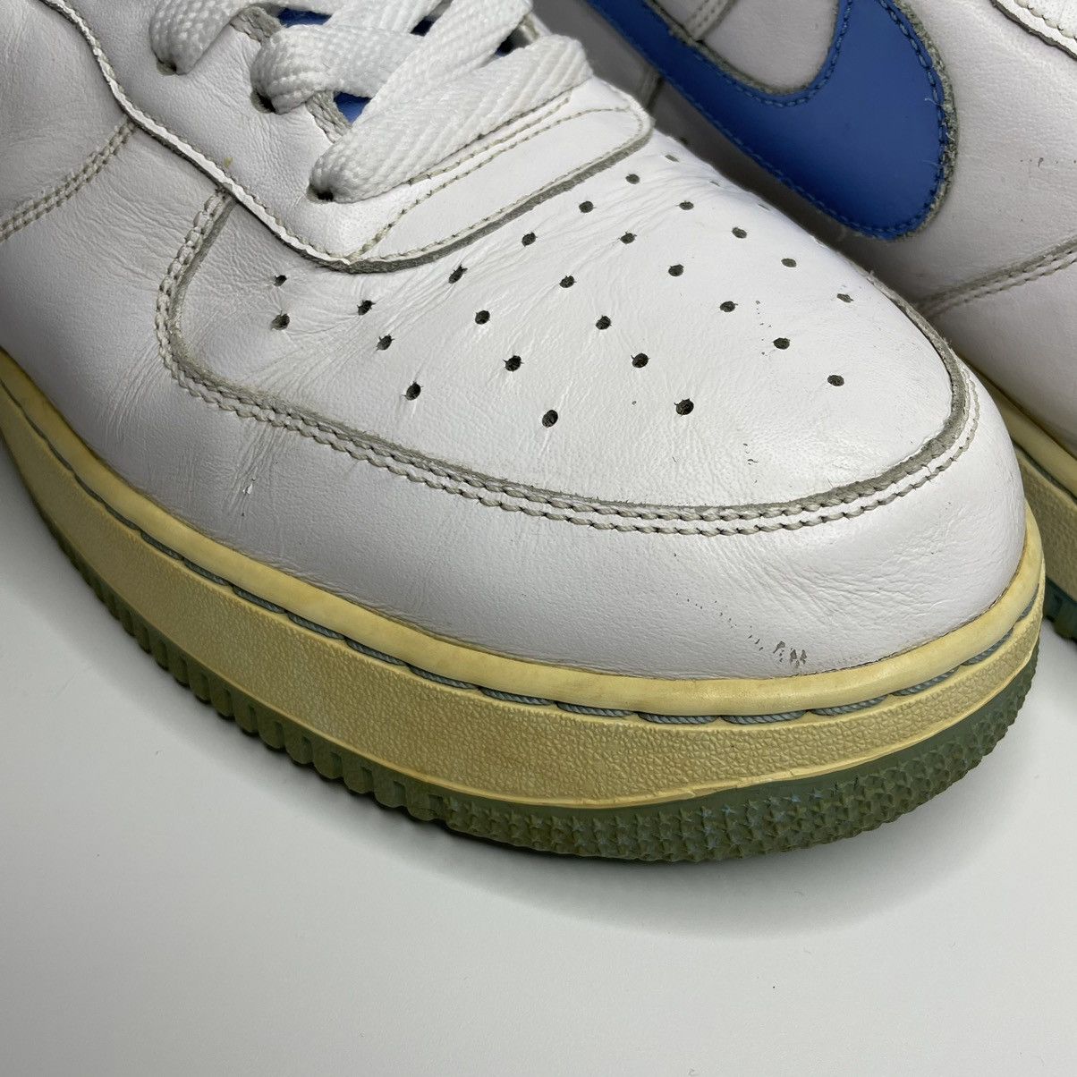Nike 2009 Nike Air Force 1 07 “University Blue” Size US 13 / EU 46 - 13 Thumbnail