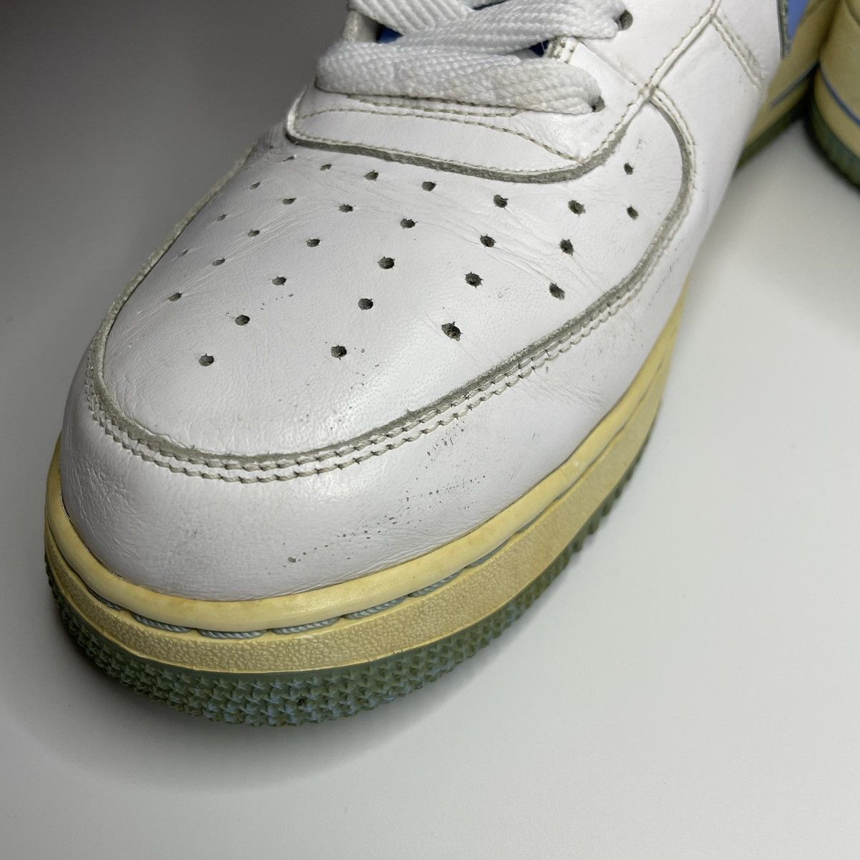 Nike 2009 Nike Air Force 1 07 “University Blue” Size US 13 / EU 46 - 14 Thumbnail