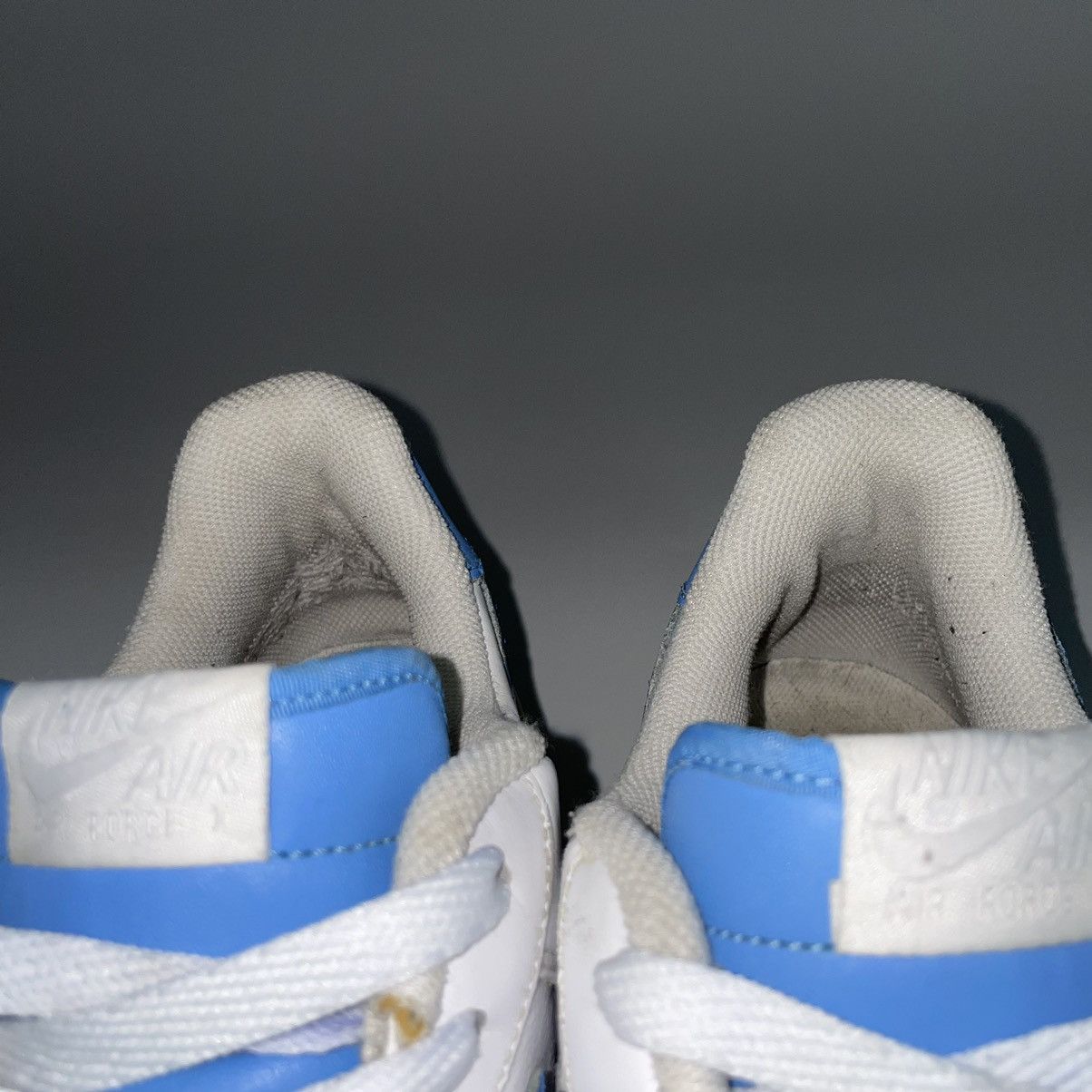 Nike 2009 Nike Air Force 1 07 “University Blue” Size US 13 / EU 46 - 9 Thumbnail