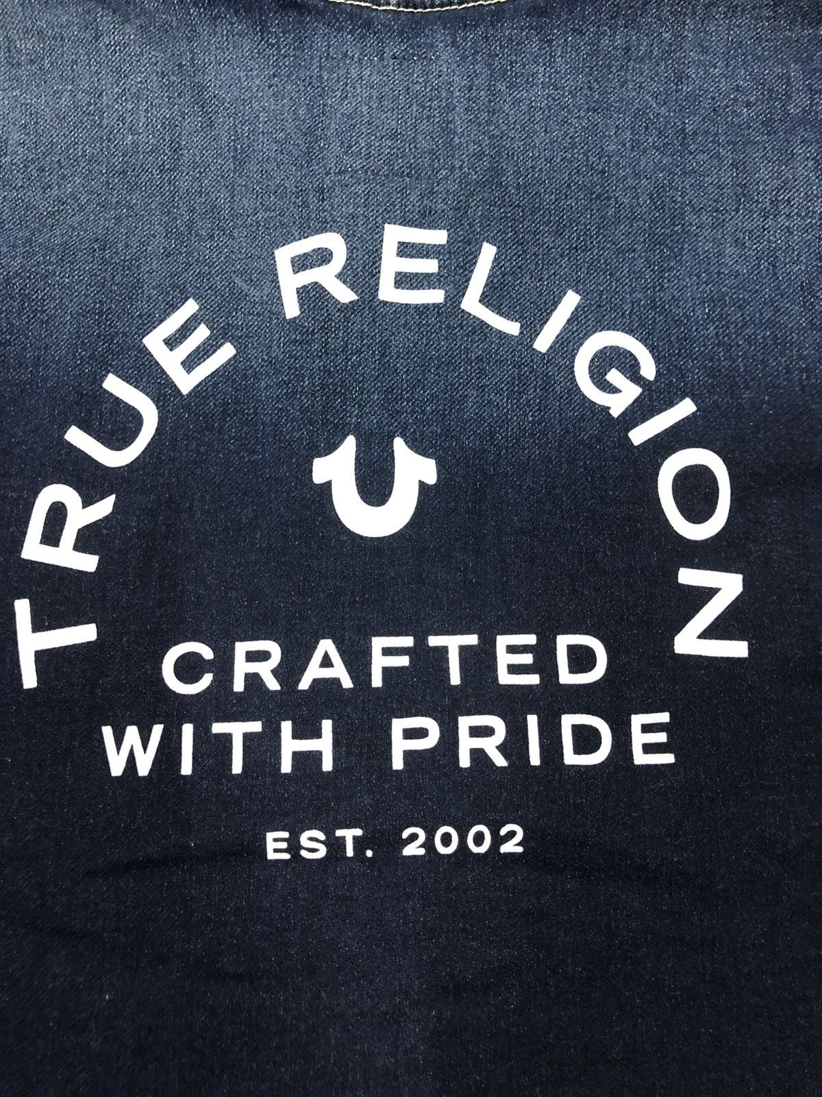 True Religion 00’s TRUE RELIGION sleeveless denim zipper hoodie Size US M / EU 48-50 / 2 - 13 Thumbnail