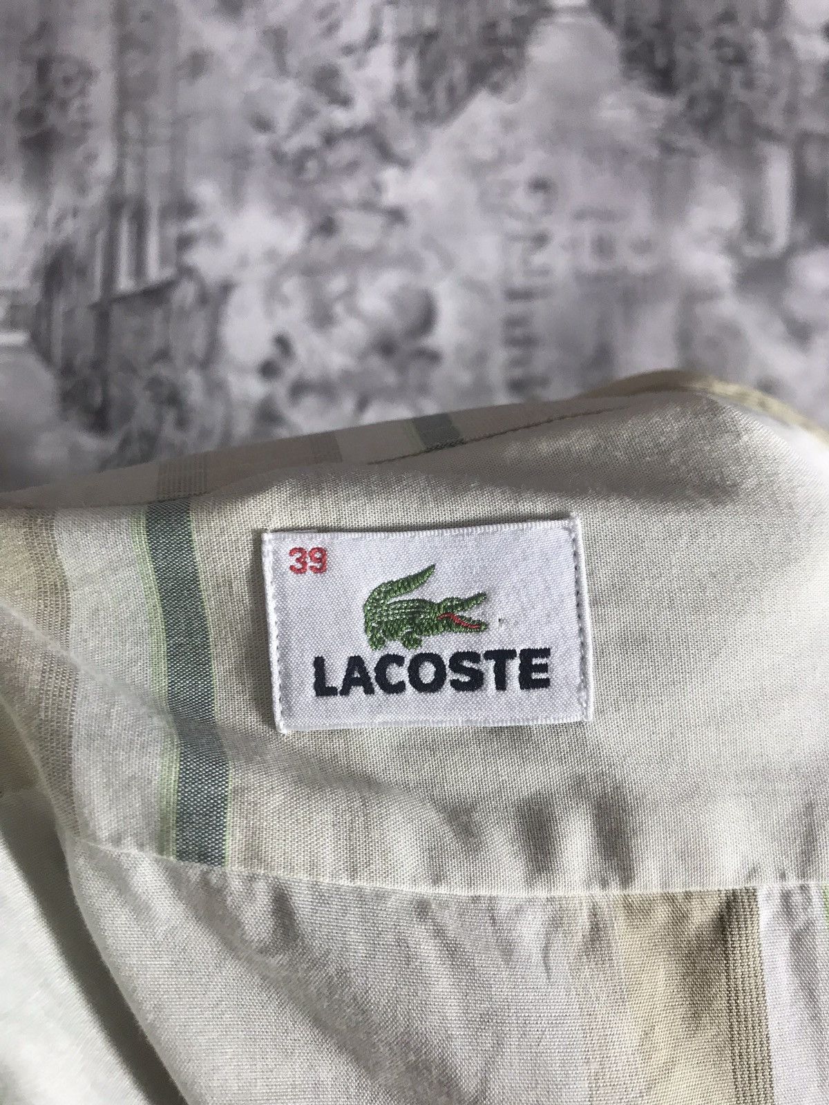 Lacoste Vintage Lacoste shirt Size US L / EU 52-54 / 3 - 4 Thumbnail