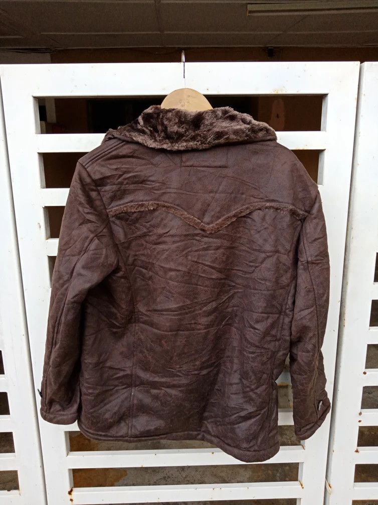 Kansai Yamamoto Kansai Yamamoto Japanese Shearling Fur FauxJacket Size US L / EU 52-54 / 3 - 3 Thumbnail