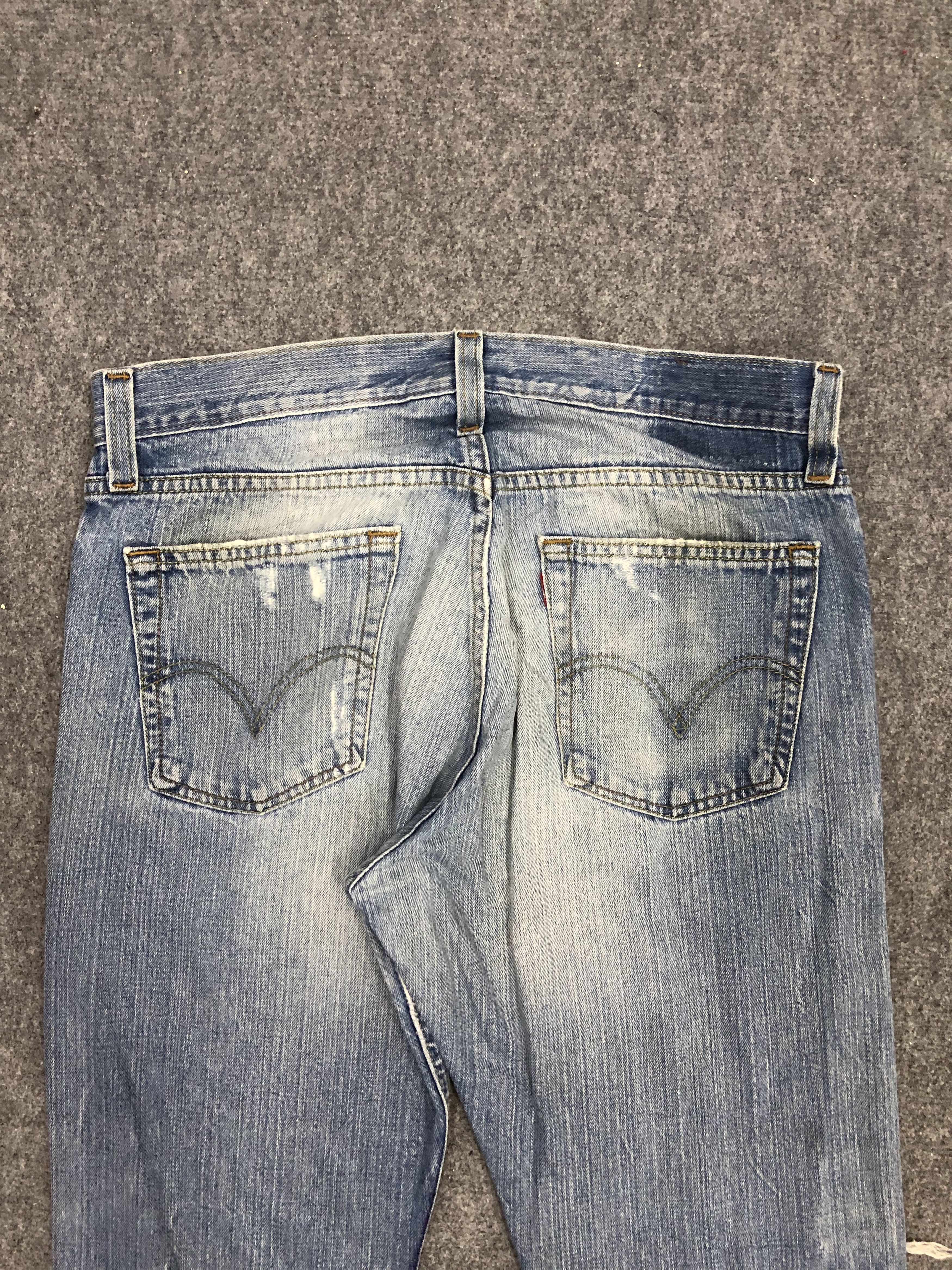 Levi's × Vintage Vintage Levis 514 Light Wash Jeans DP1266 Size US 34 / EU 50 - 4 Thumbnail