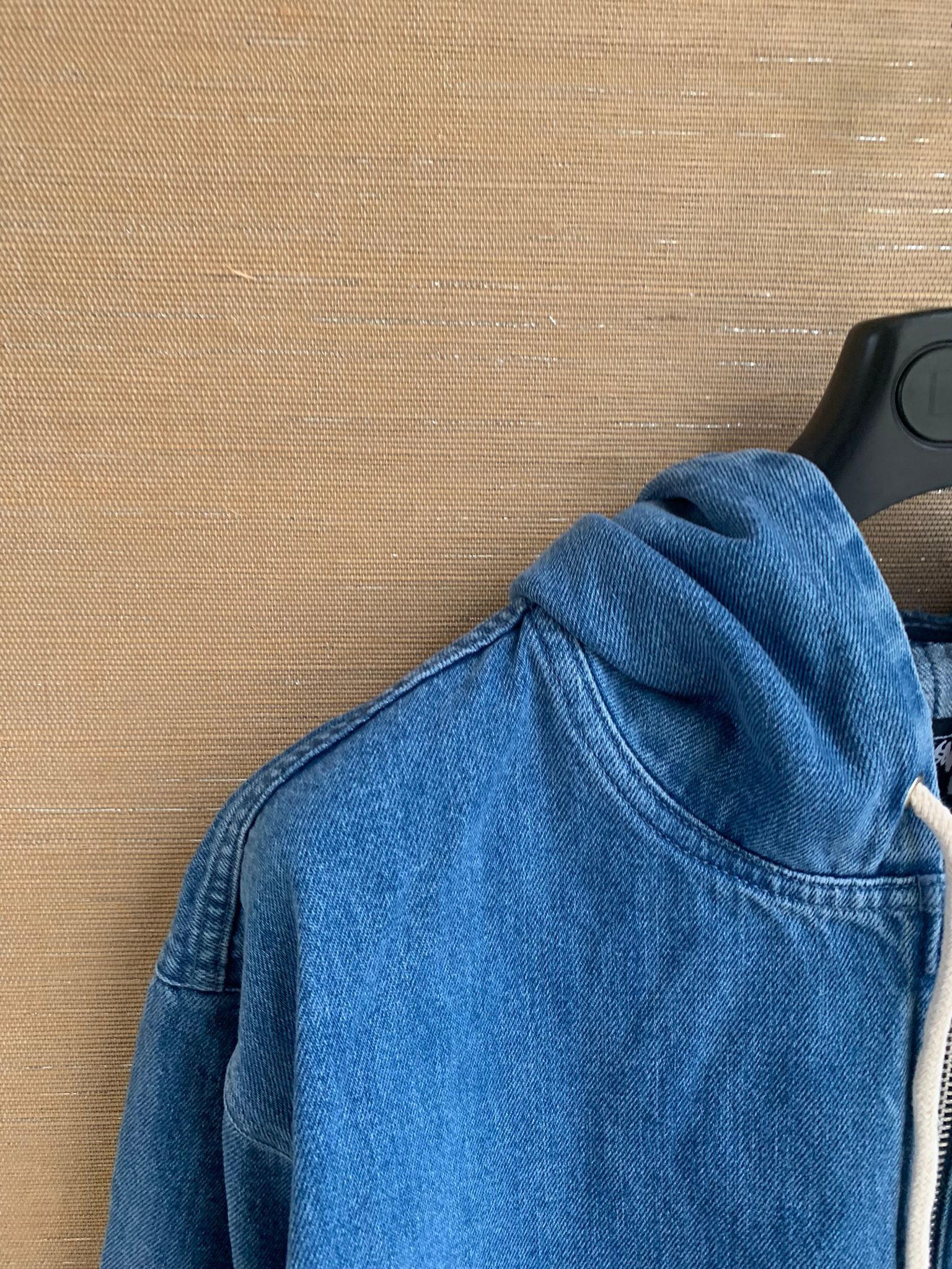 Stussy Denim Hoodie in Blue Indigo Size US S / EU 44-46 / 1 - 4 Thumbnail