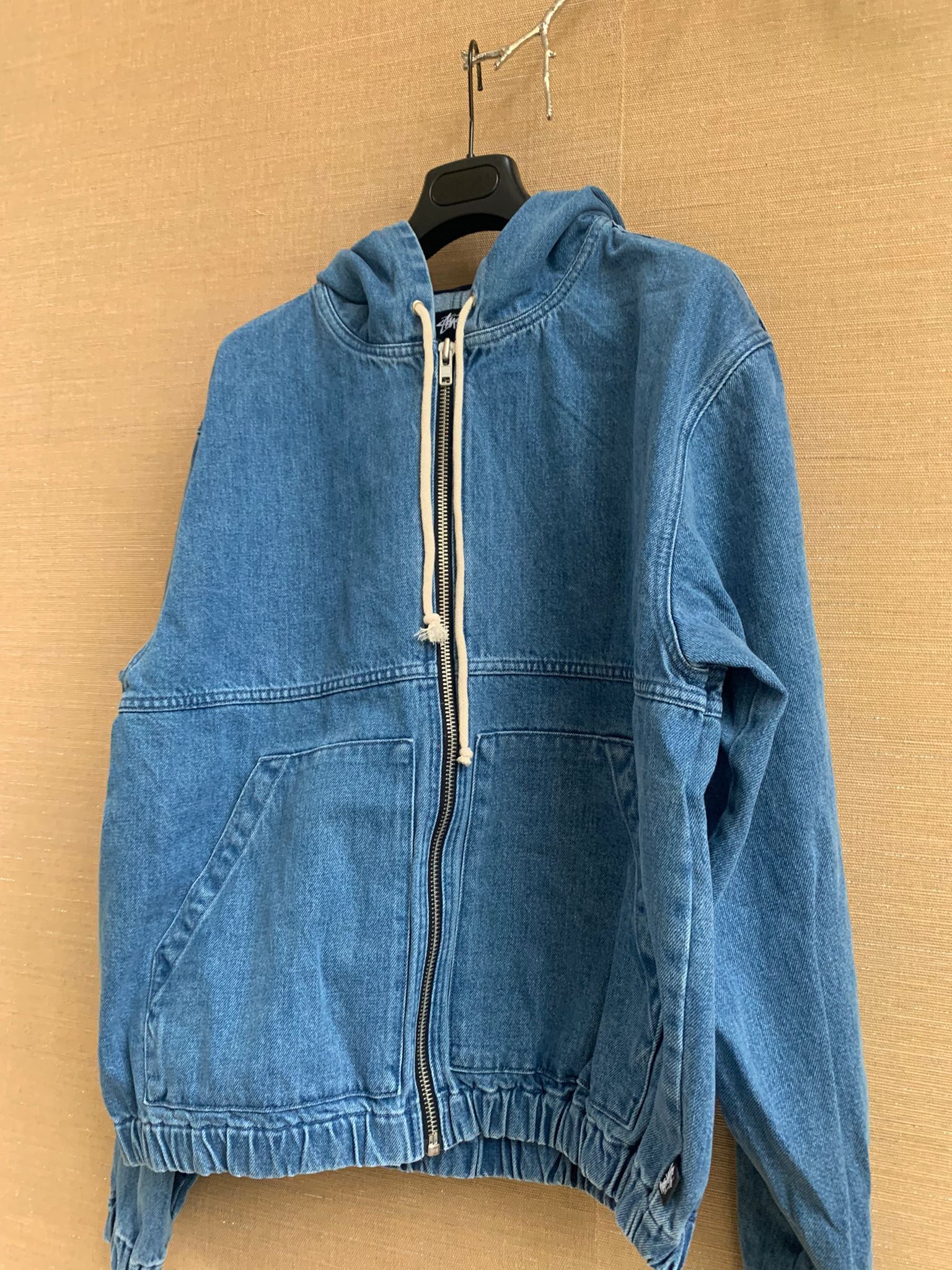 Stussy Denim Hoodie in Blue Indigo Size US S / EU 44-46 / 1 - 8 Thumbnail