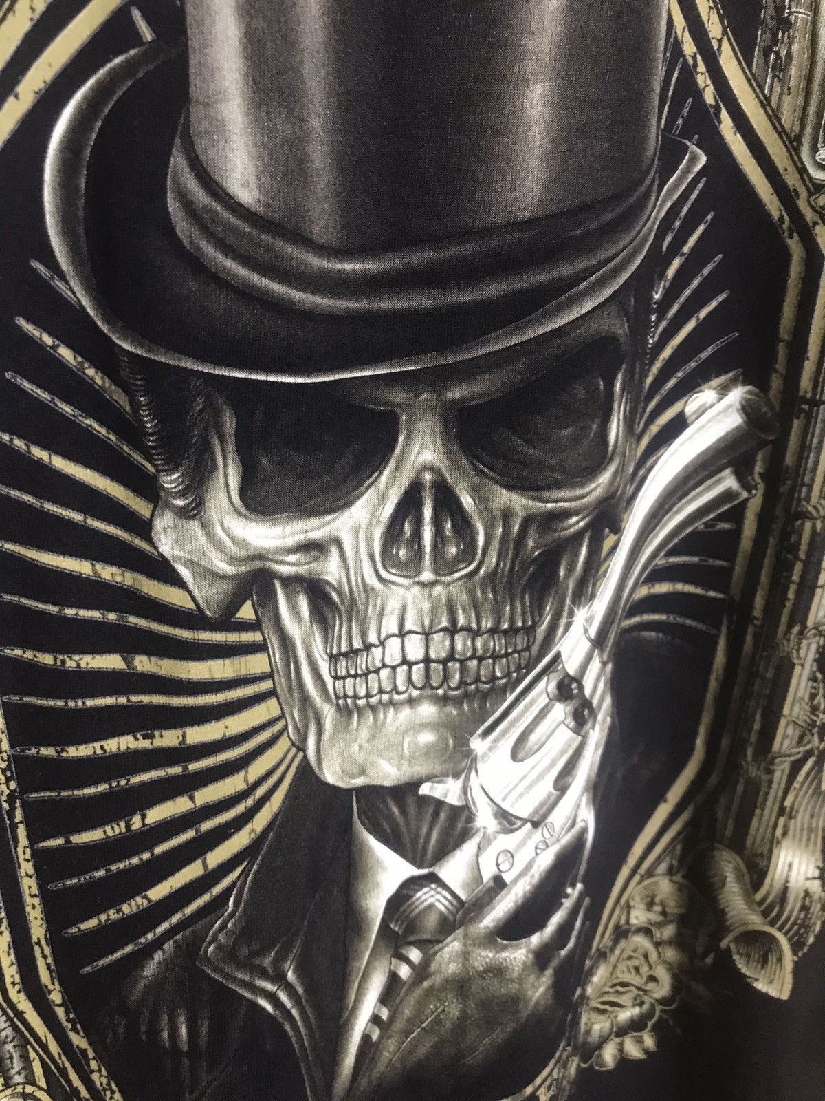 Vintage Vintage Rock Chang skeleton t-shirt Size US M / EU 48-50 / 2 - 11 Thumbnail