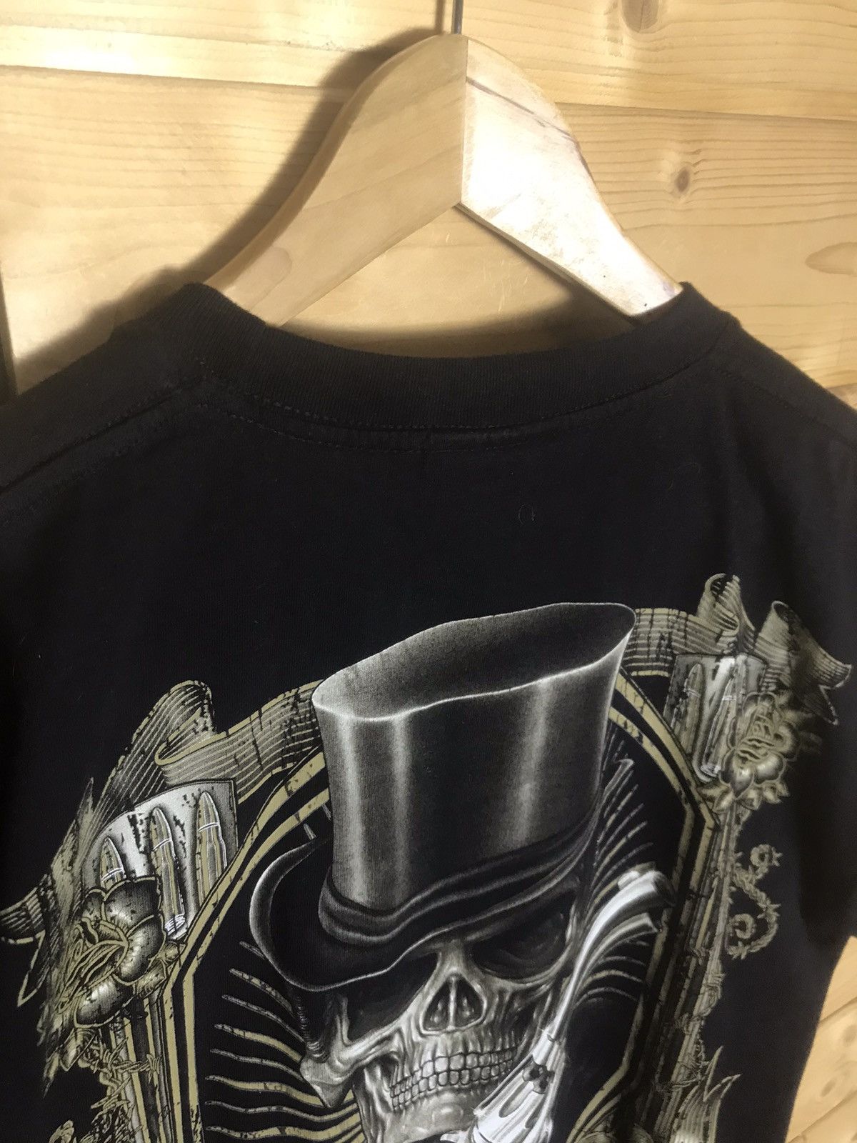 Vintage Vintage Rock Chang skeleton t-shirt Size US M / EU 48-50 / 2 - 12 Thumbnail