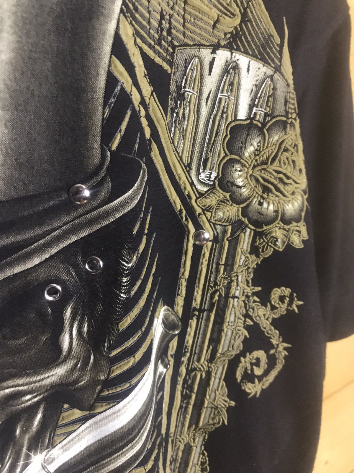 Vintage Vintage Rock Chang skeleton t-shirt Size US M / EU 48-50 / 2 - 3 Thumbnail