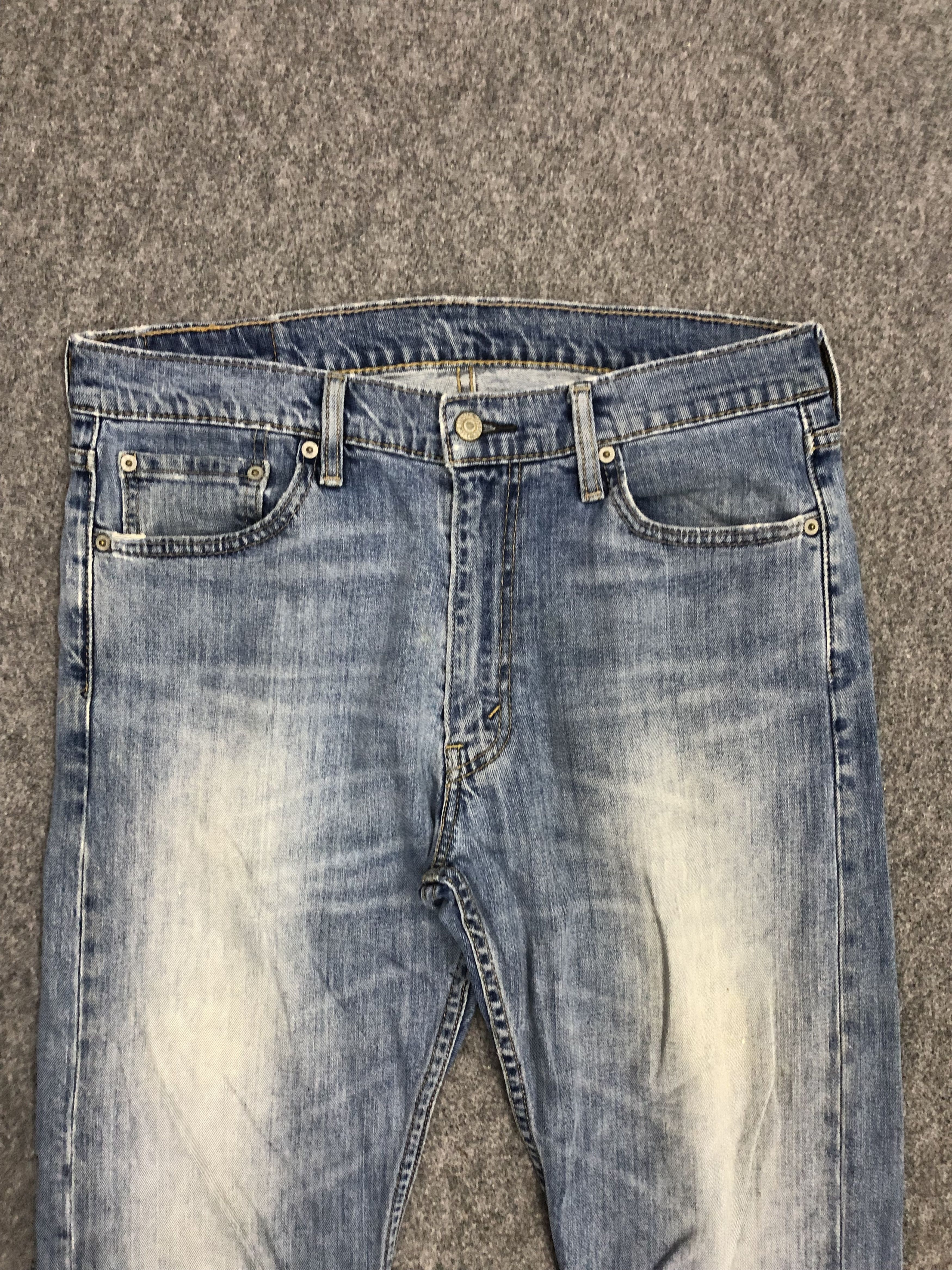 Levi's × Vintage Vintage Levis 513 Light Blue Jeans DP1258 Size US 34 / EU 50 - 2 Thumbnail