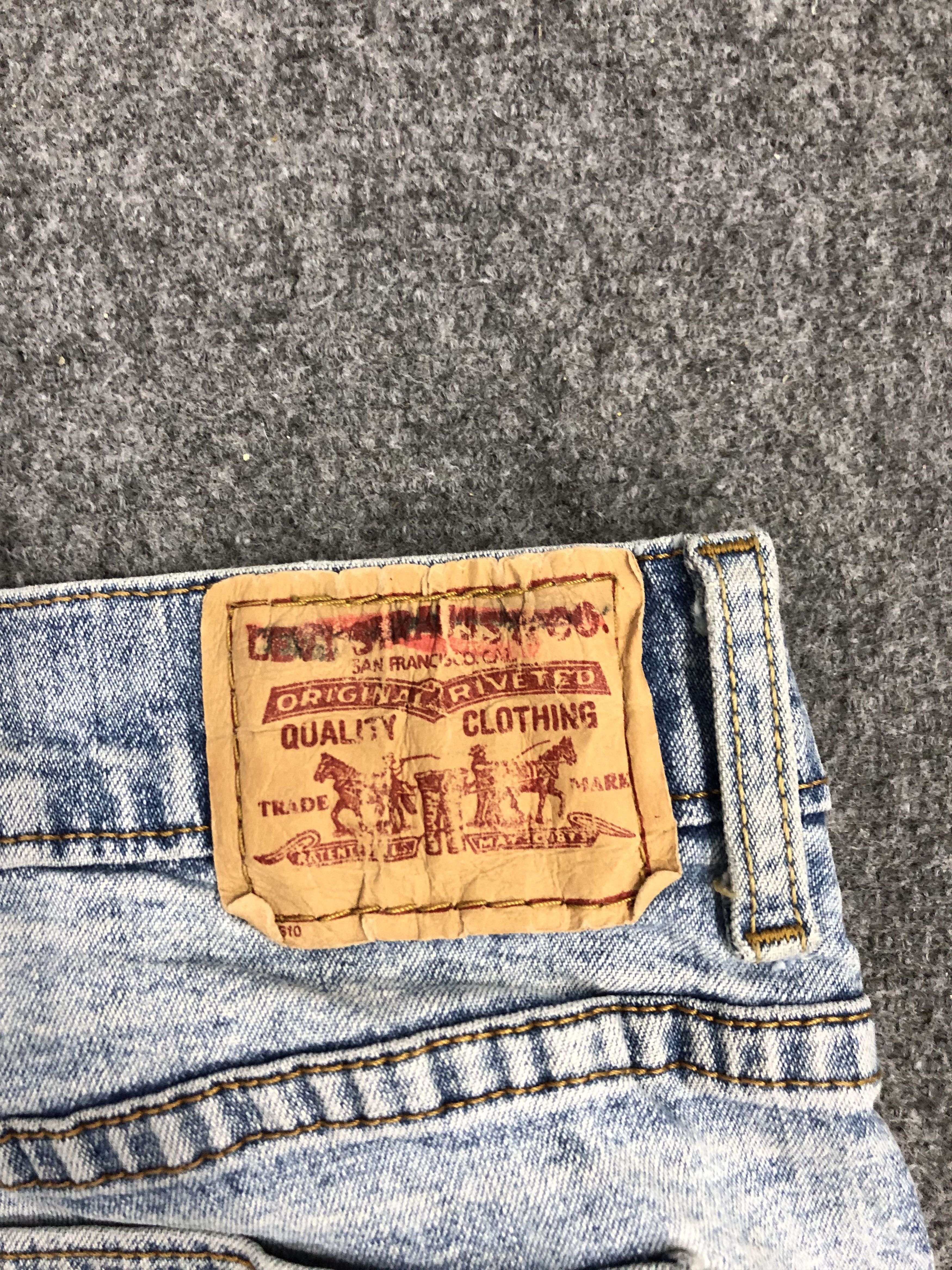 Levi's × Vintage Vintage Levis 550 Light Wash Jeans DP1252 Size US 34 / EU 50 - 5 Thumbnail